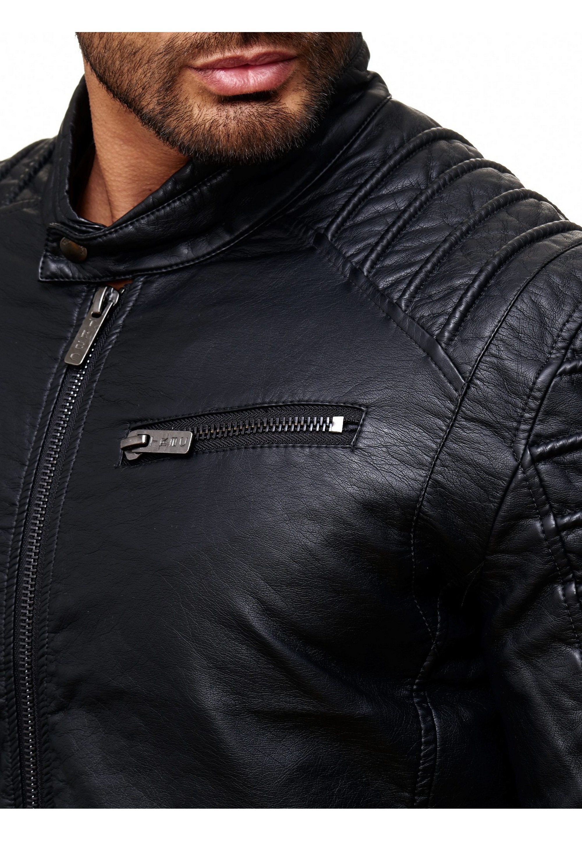 RedBridge Bikerjacke »Oxnard«, im Biker-Design