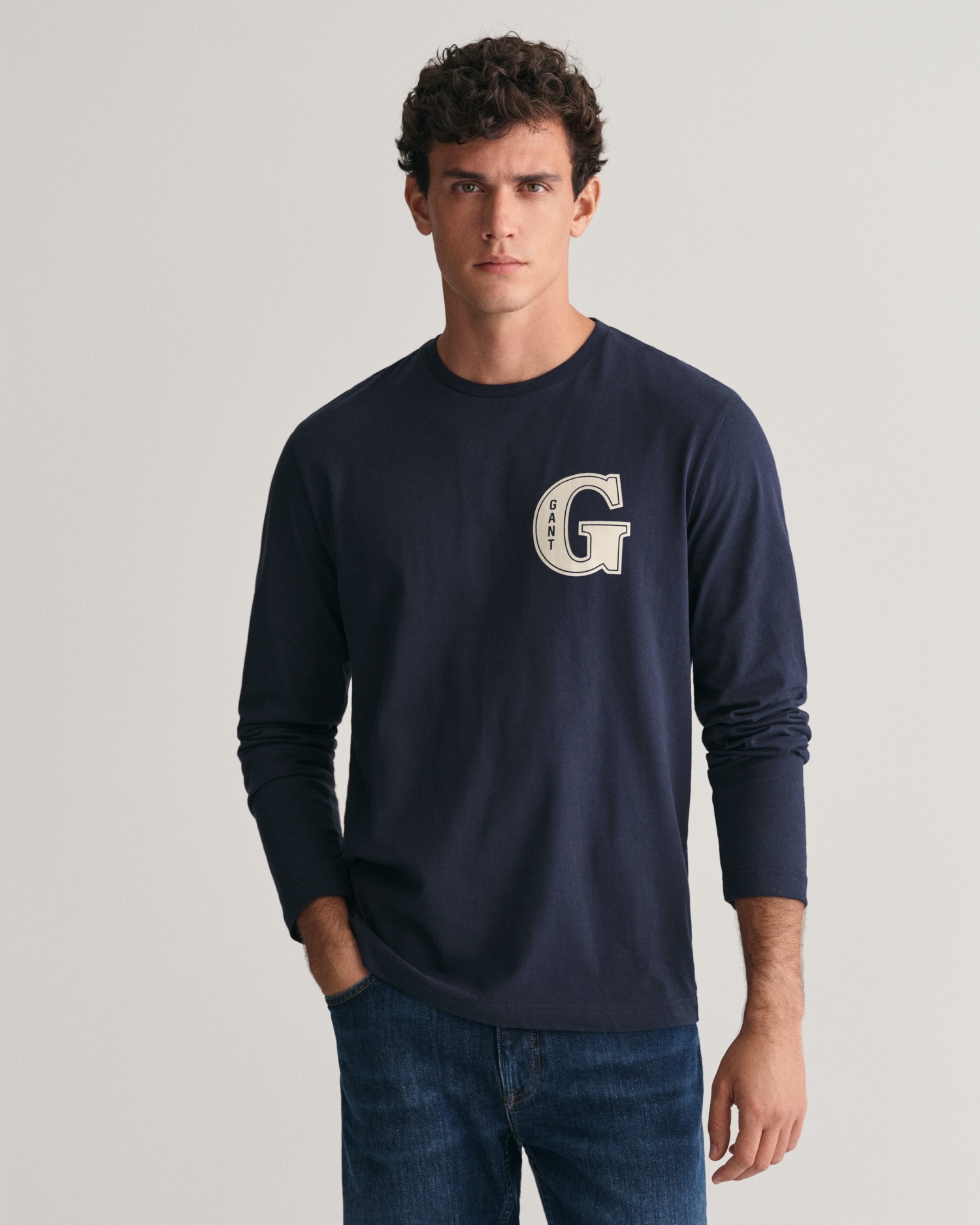 Gant Marškinėliai ilgomis rankovėmis »G GRA...