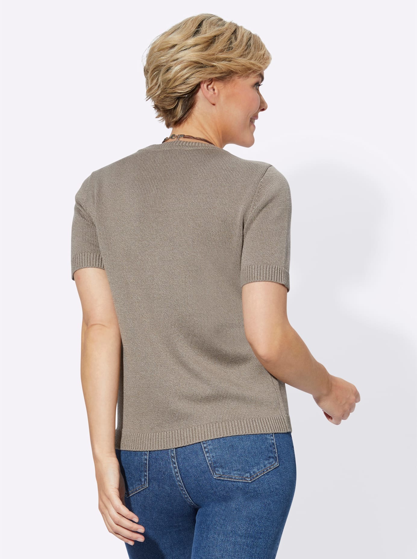 Casual Looks Kurzarmpullover »Pullover«