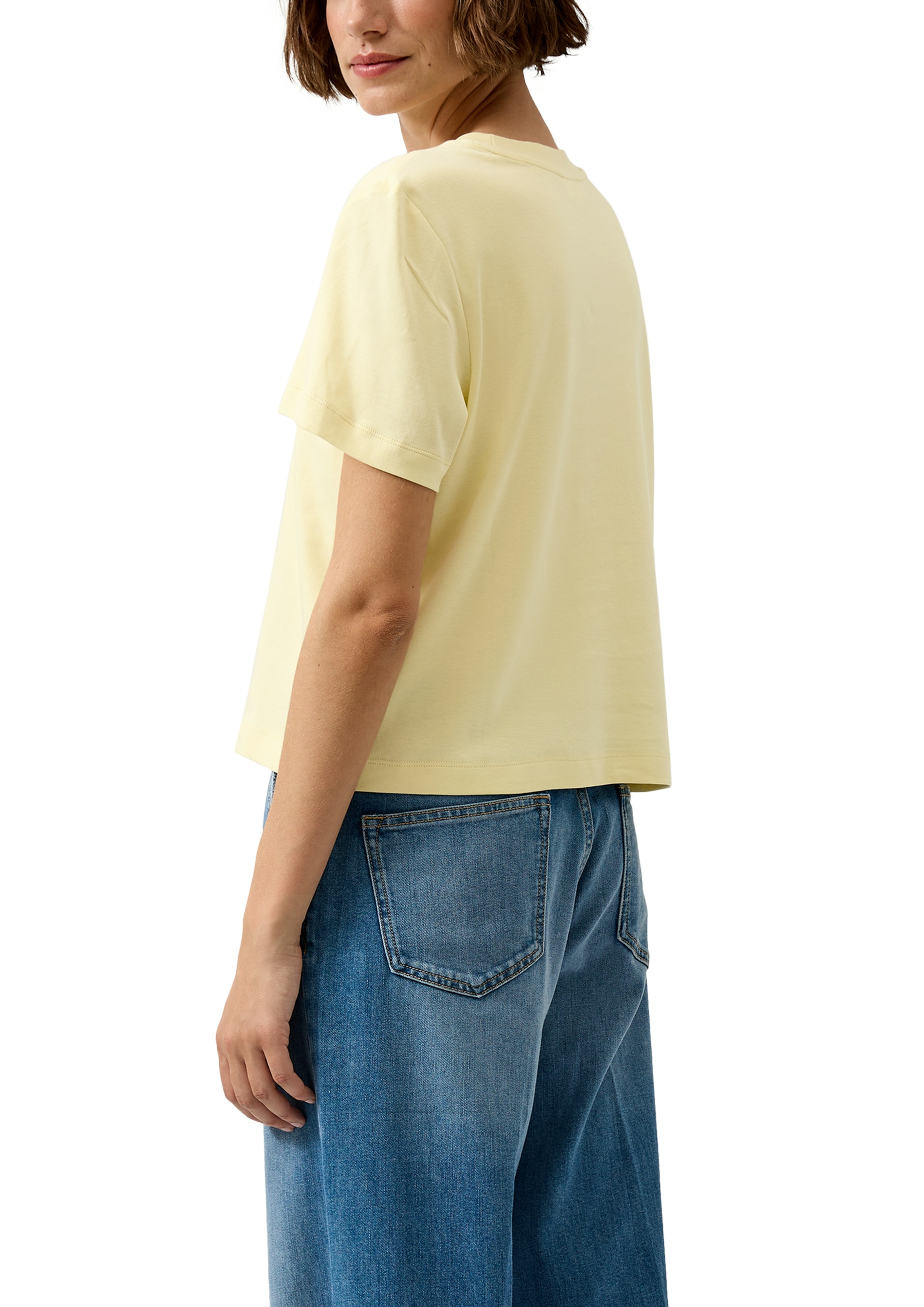 s.Oliver T-Shirt mit halbem Arm günstig online kaufen