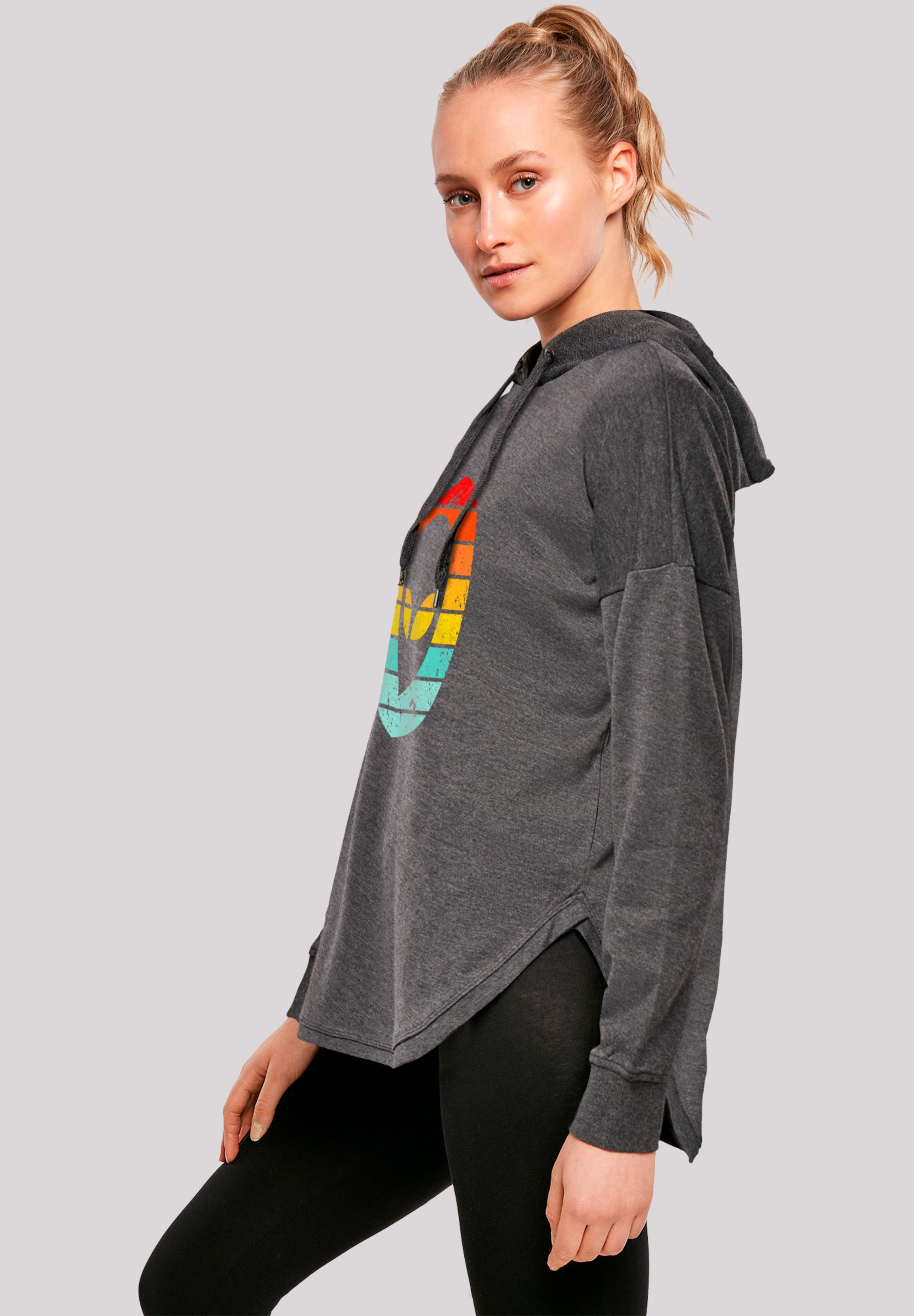 F4NT4STIC Kapuzenpullover »Alien Retro Sonnenuntergang«, Premium Qualität