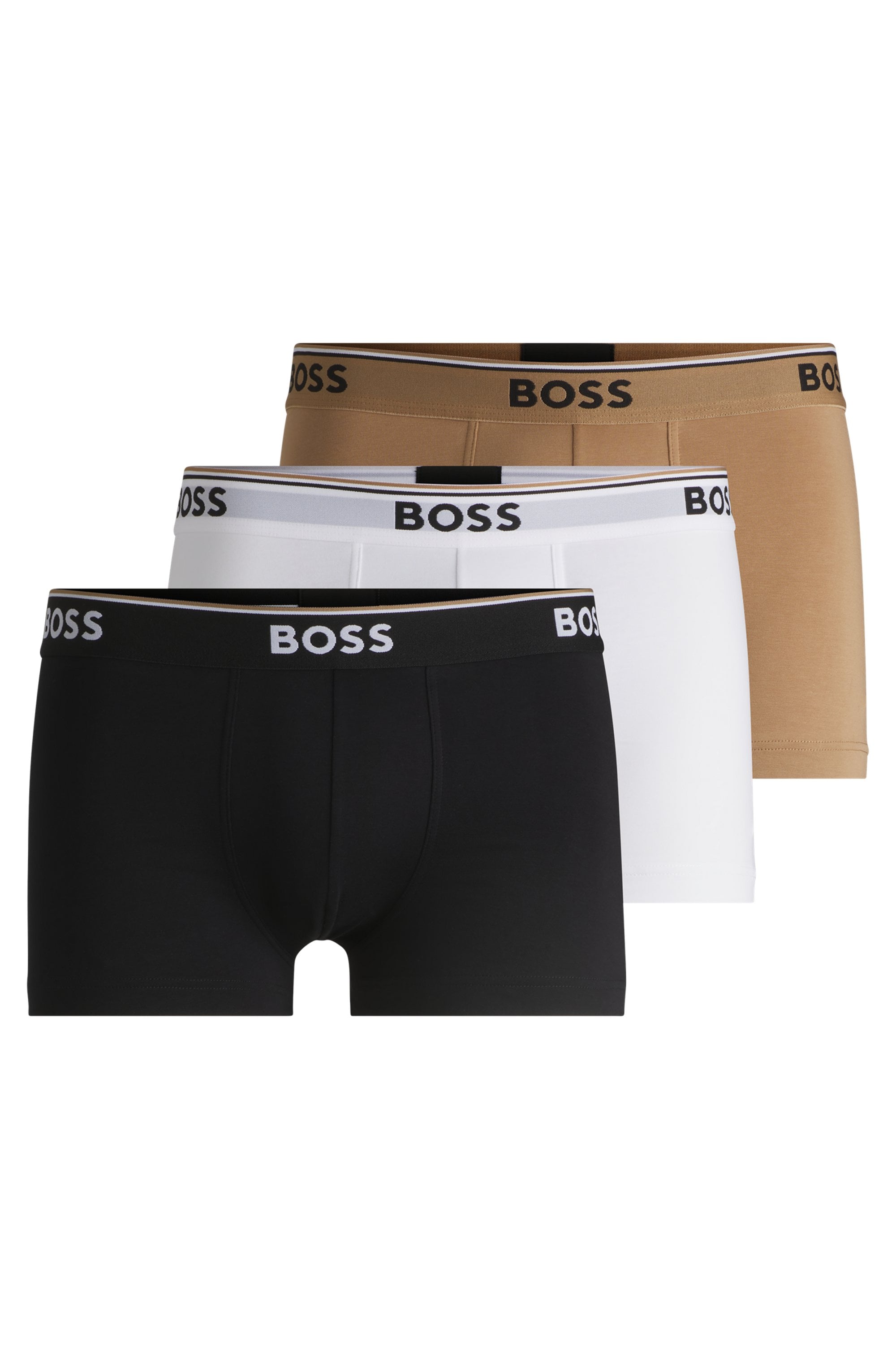 BOSS Trunk "3P Power", mit BOSS Schriftzug auf dem Bund günstig online kaufen