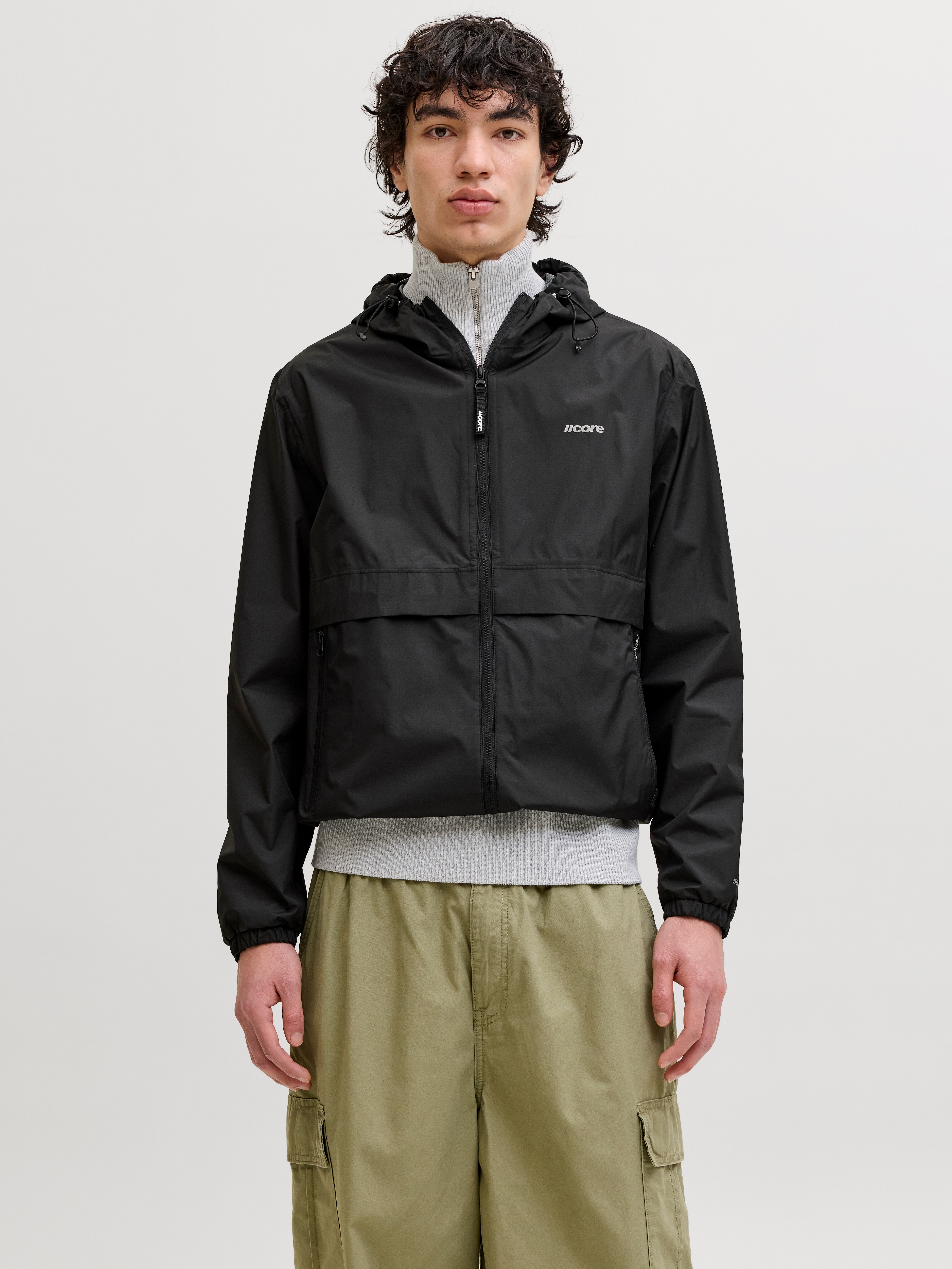 Jack & Jones Regenjacke "JCOCLUB RAIN JACKET" mit Kapuze mit Kapuze