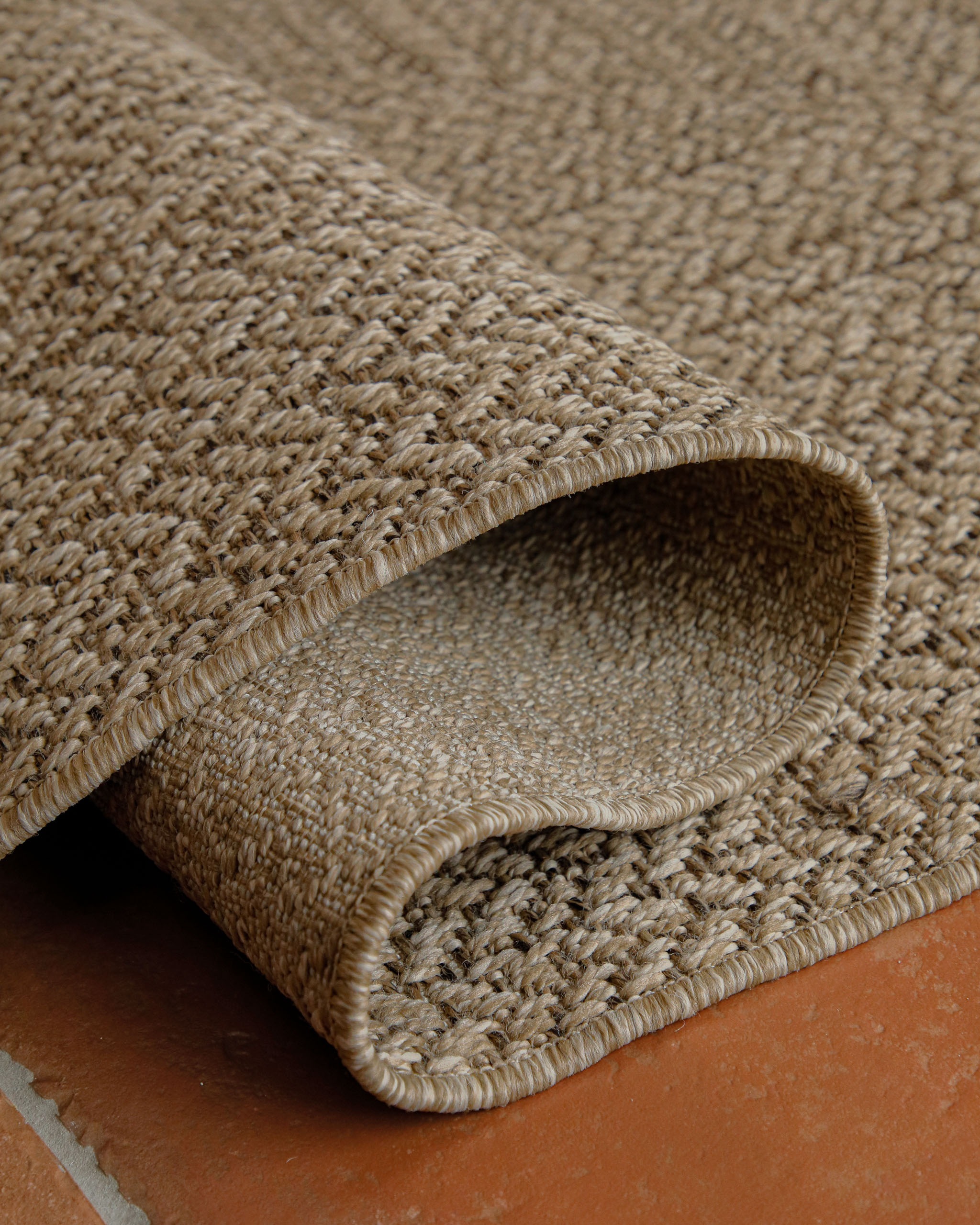 Wecon home Teppich »Layo« rechteckig 6 mm Höhe Flachgewebe, wetterfest, geometrisches Design, In- & Outdoor Teppich