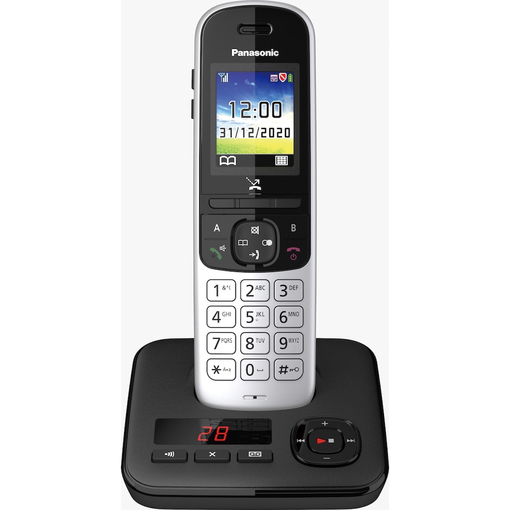 Panasonic Schnurloses DECT-Telefon »KX-TGH723 Trio«, (Mobilteile: 3)