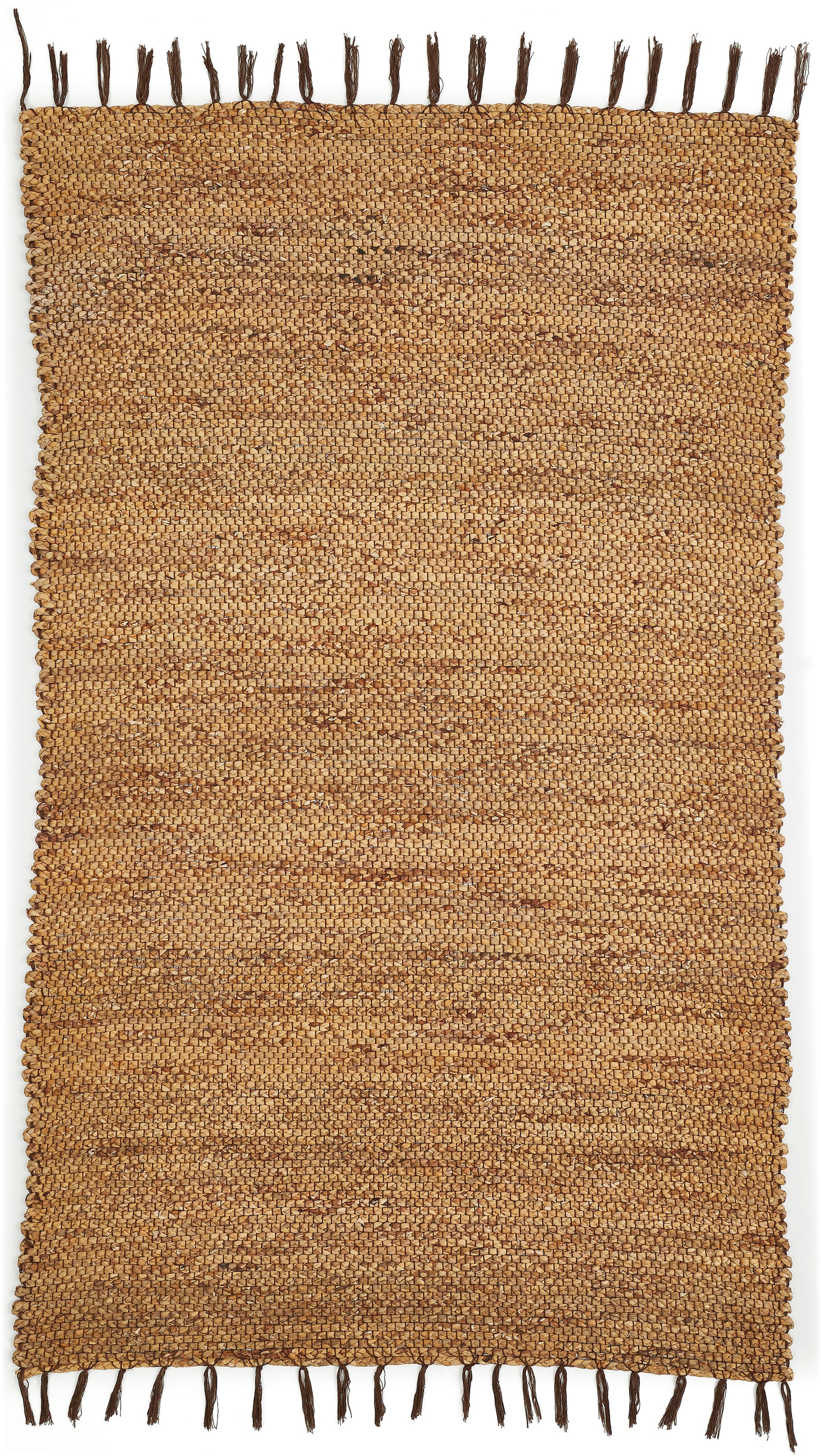 Teppich »Ulmiz«, rechteckig, Wendeteppich, mit Fransen, aus 100 % Jute