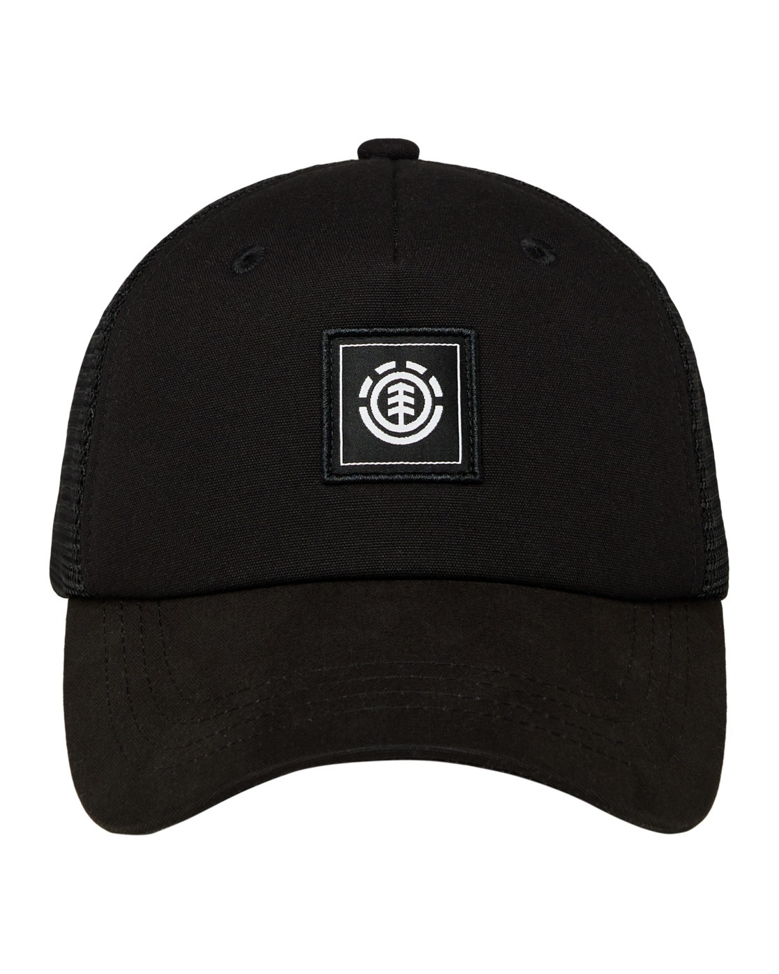 Trucker Cap ELEMENT "Icon Mesh", Herren, flint schwarz, Obermaterial: 100% Walkfrottier;, Caps