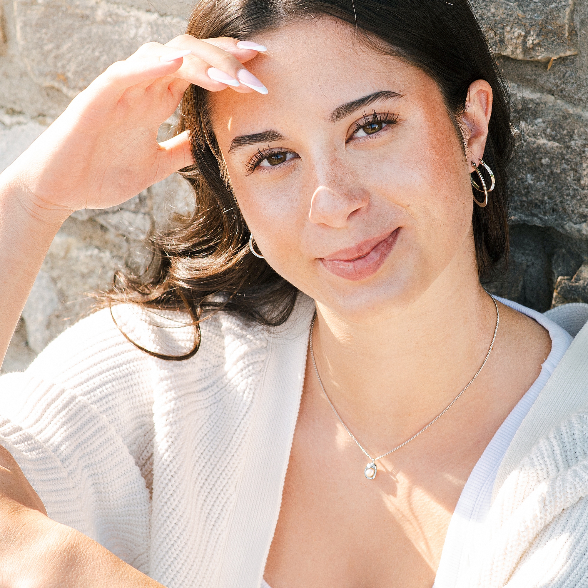 Adelia´s Paar Creolen "Ohrringe – Creole aus Edelstahl" Ein Geschenk, das Freude macht