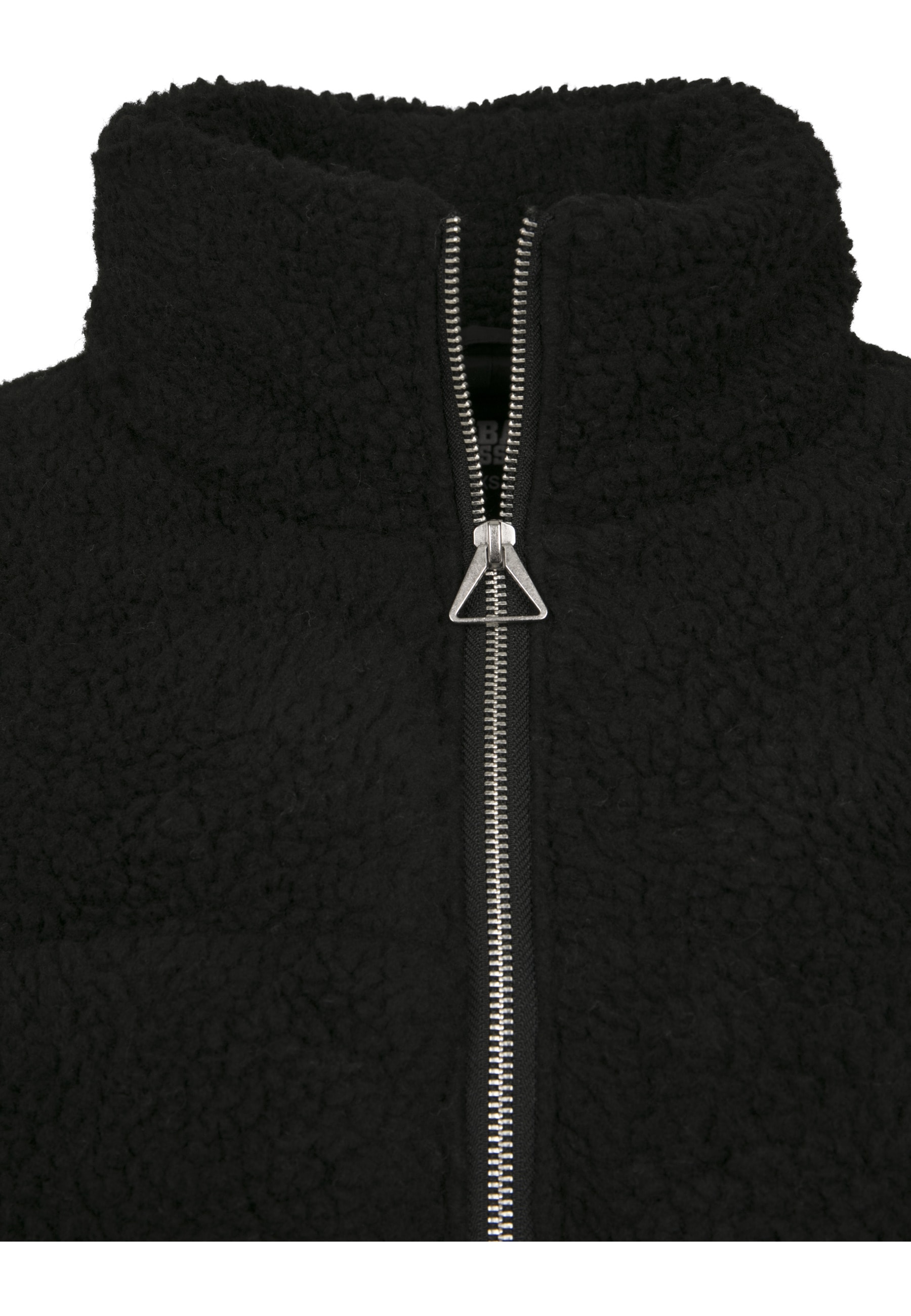 URBAN CLASSICS Winterjacke »Urban Classics Damen Ladies Boxy Sherpa Puffer Jacket« 1 Stk. tlg. ohne Kapuze