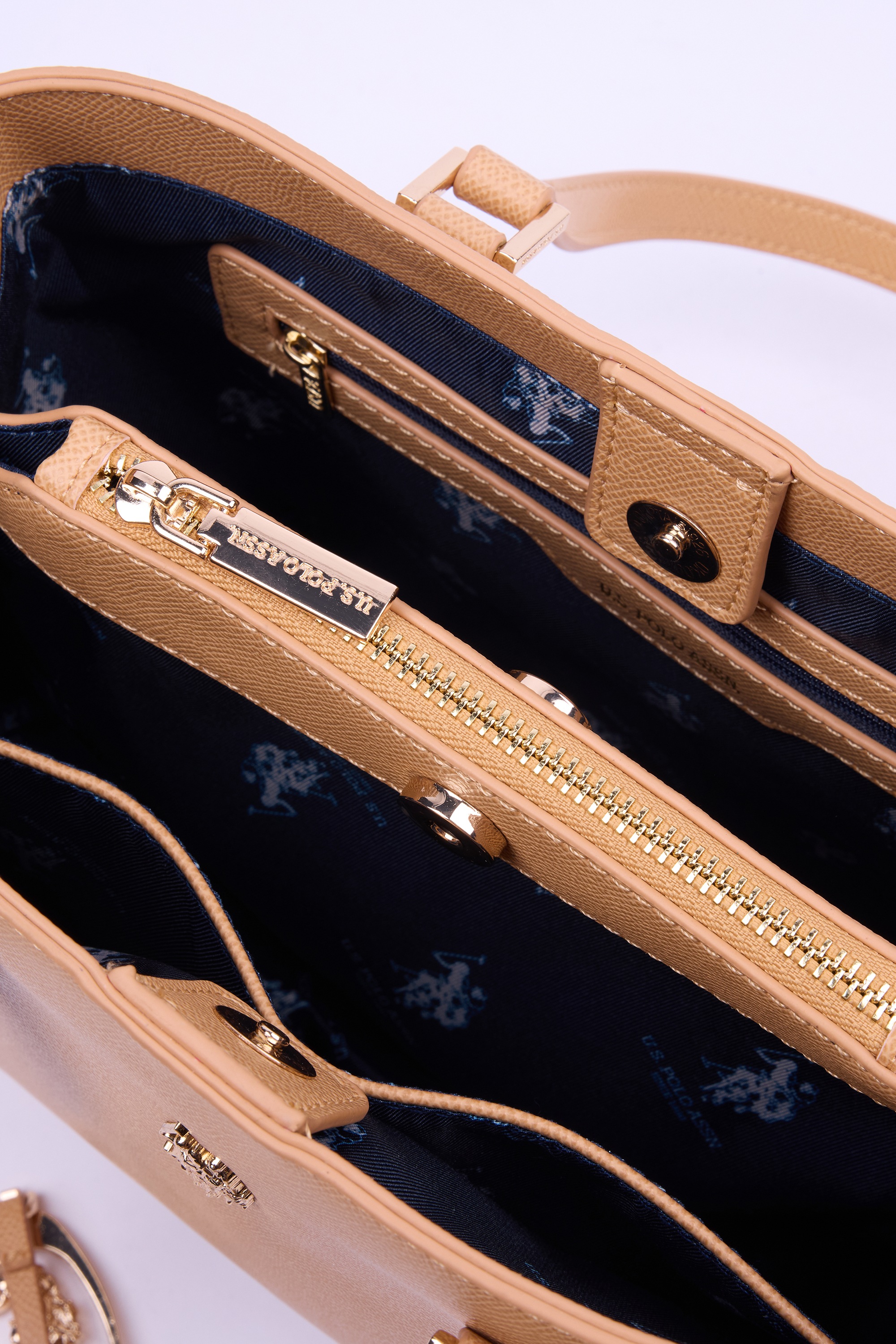 U.S. Polo Assn. Schultertasche »JONES DOUBLE HANDLE BAG Damen« Schultertasche Damen, Shopper, Handtasche, Fashion, Lifestyle, Sale