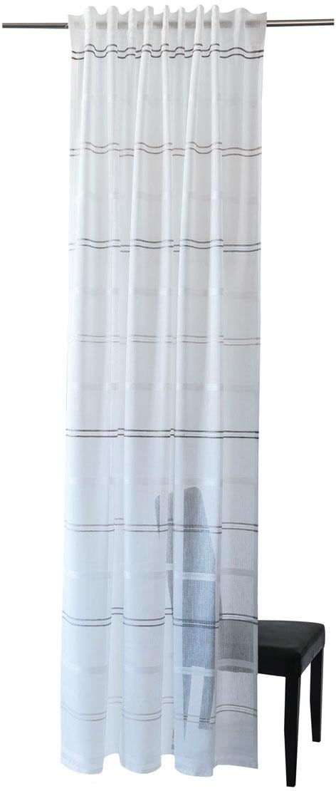 HOMING Gardine "Linus" verdeckte Schlaufen 1 Stk. tlg. Streifen, modern, Wo günstig online kaufen