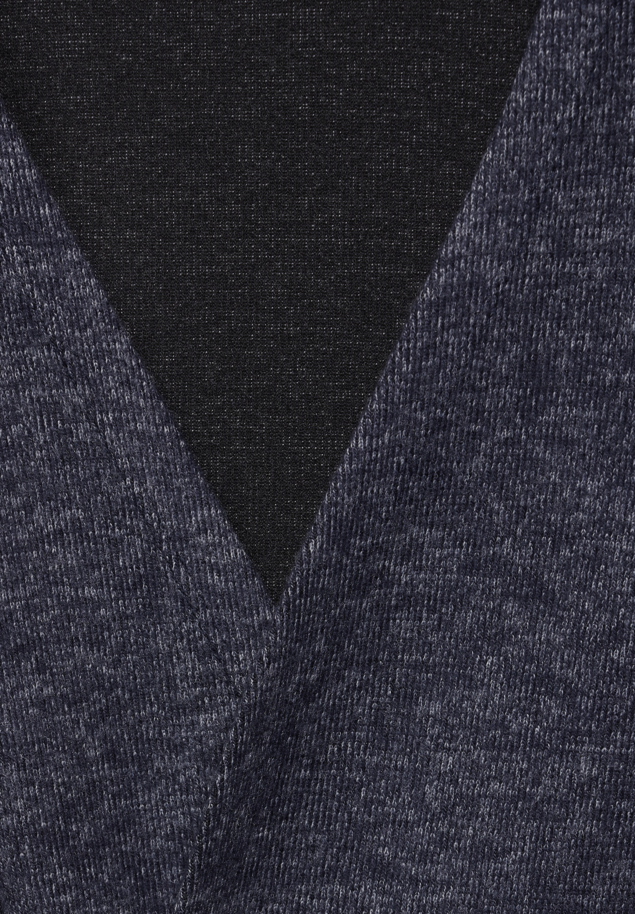 STREET ONE Cardigan, mit Materialmix