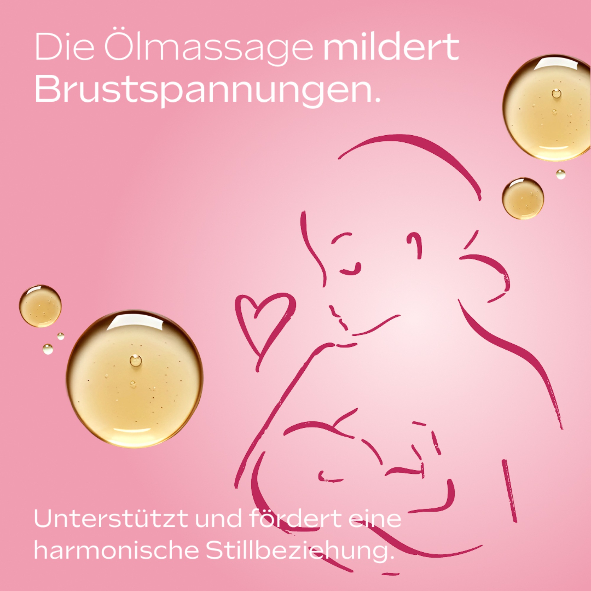 WELEDA Massageöl »BRUST-MASSAGEÖL« entspannt die Brust bei Spannungsgefühlen