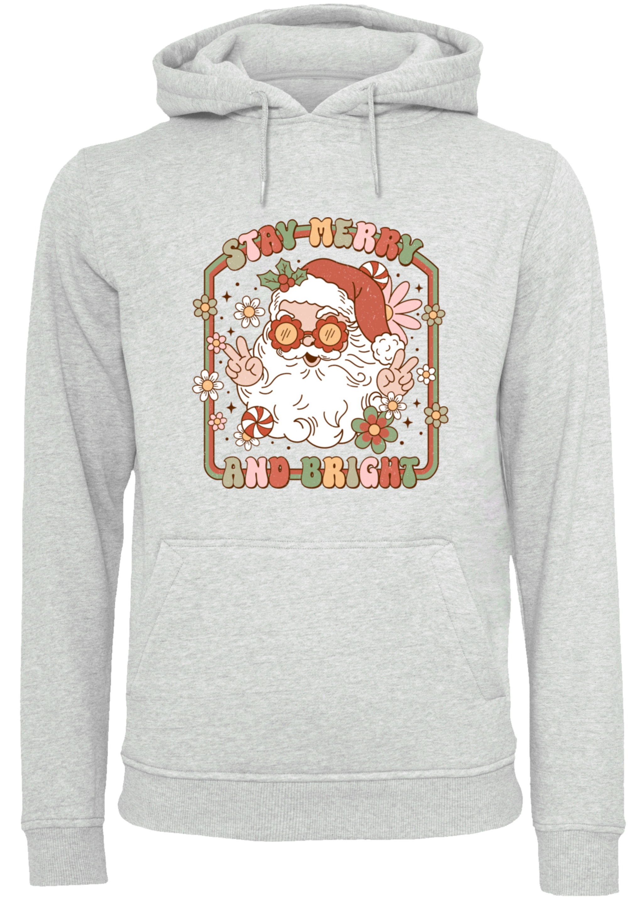 Kapuzenpullover »Stay Merry And Bright Hippie Santa«, Premium Qualität