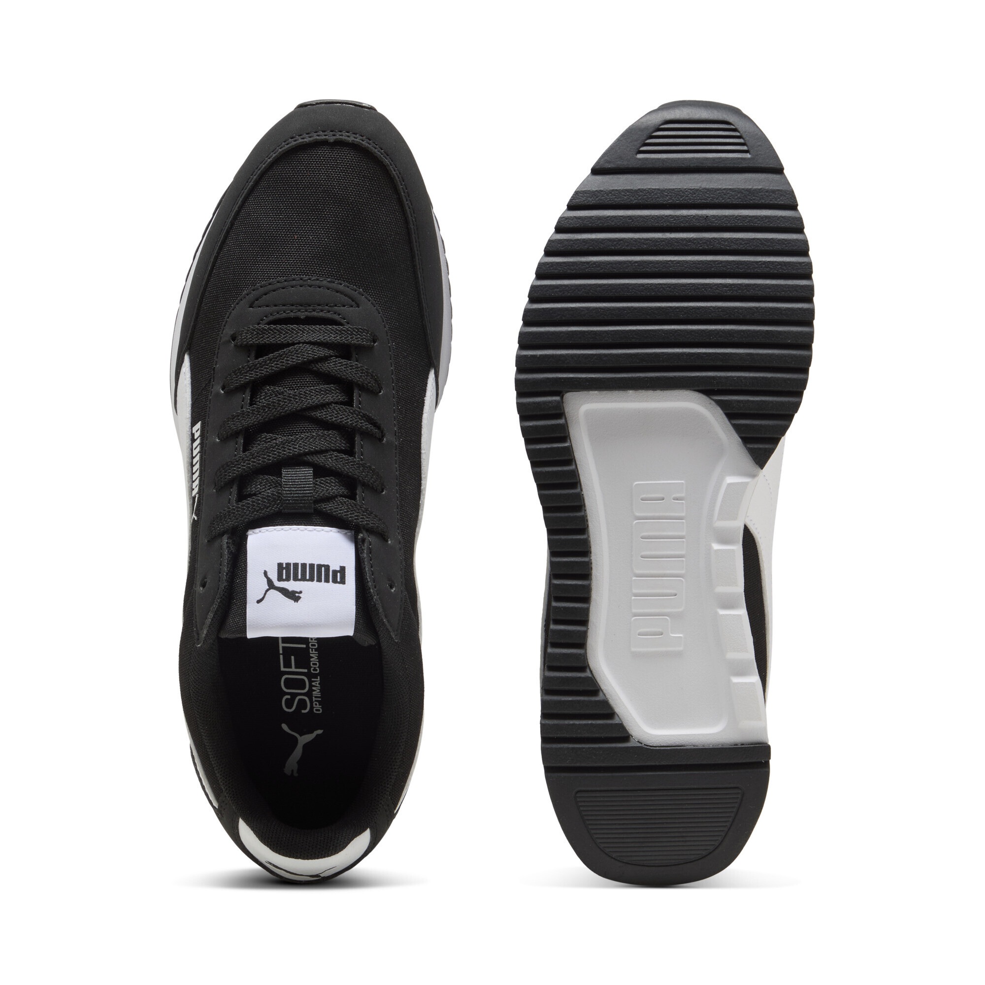 Puma R78 Lightwind Sneakers Black White EU 38 3