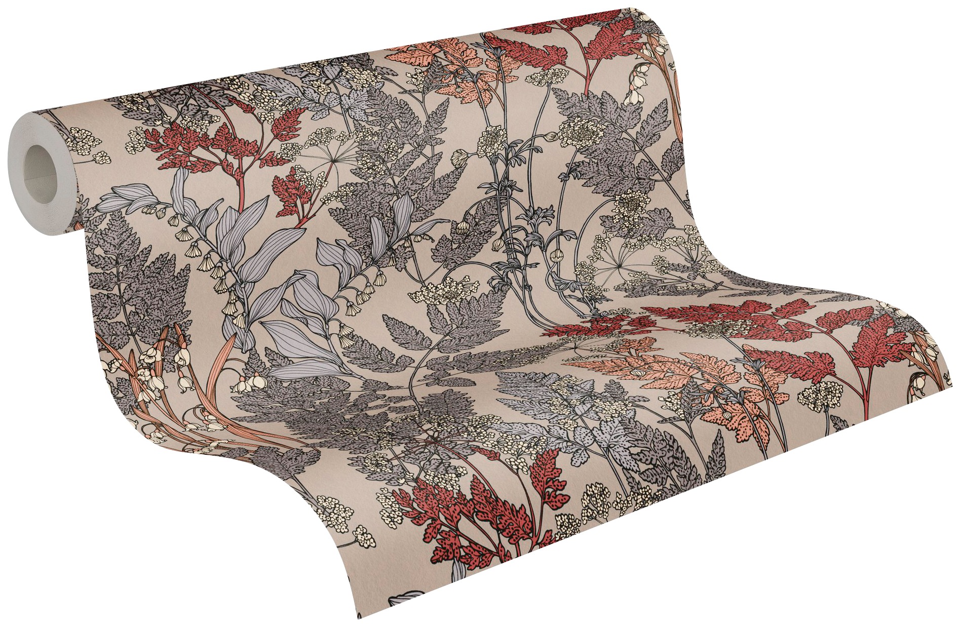 Architects Paper Vliestapete »Floral Impression« Wald | botanisch | floral glatt Tapete Blumen Tapeten Wohnzimmer Schlafzimmer Küche modern Design Büro