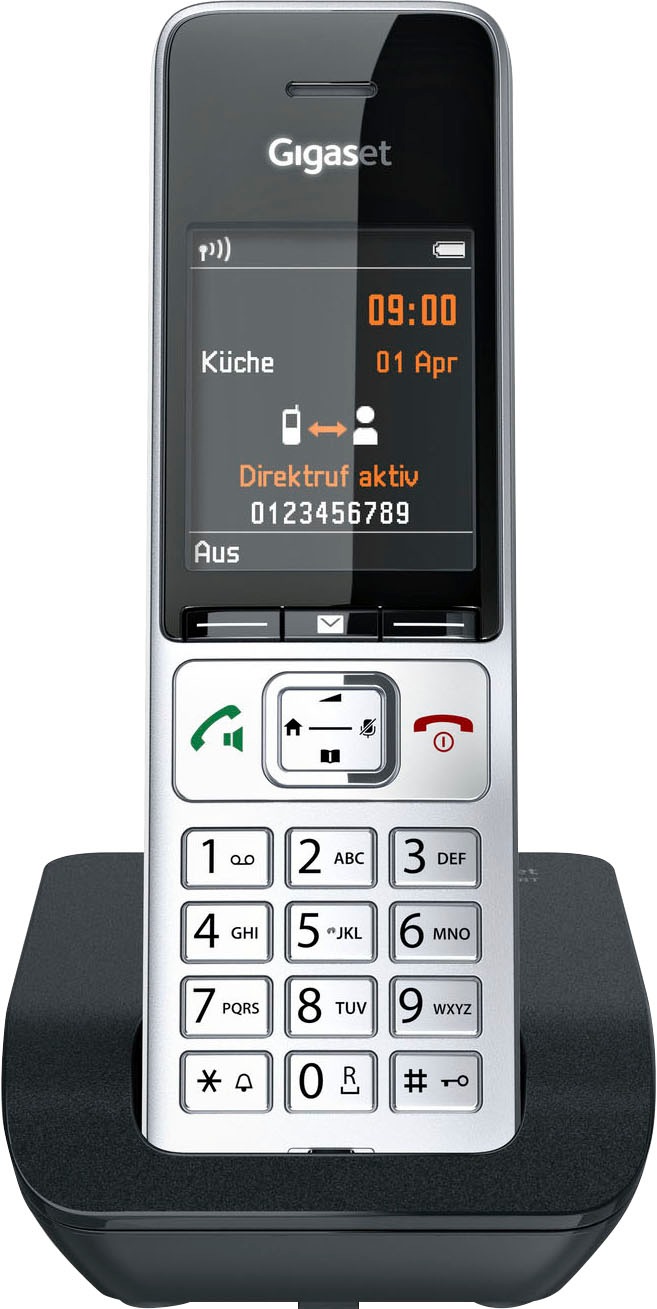 Gigaset Schnurloses DECT-Telefon »COMFORT 500«, (Mobilteile: 1)