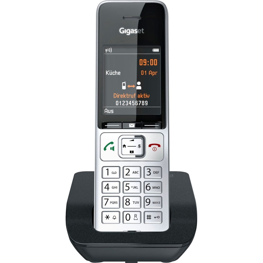 Gigaset Schnurloses DECT-Telefon »COMFORT 500«, (Mobilteile: 1)