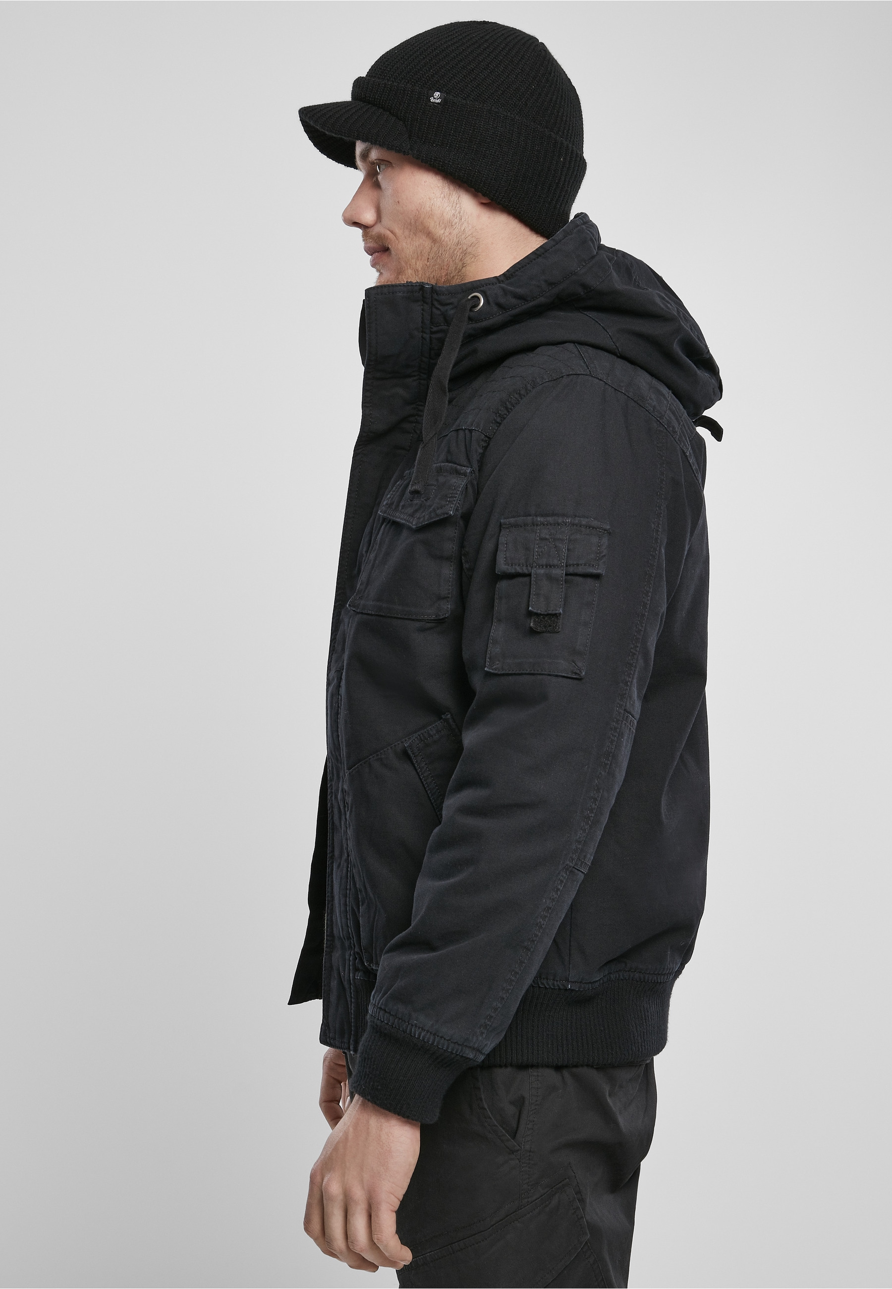 Brandit Winterjacke »Brandit Herren Bronx Winter Jacket« 1 Stk. tlg. mit Kapuze