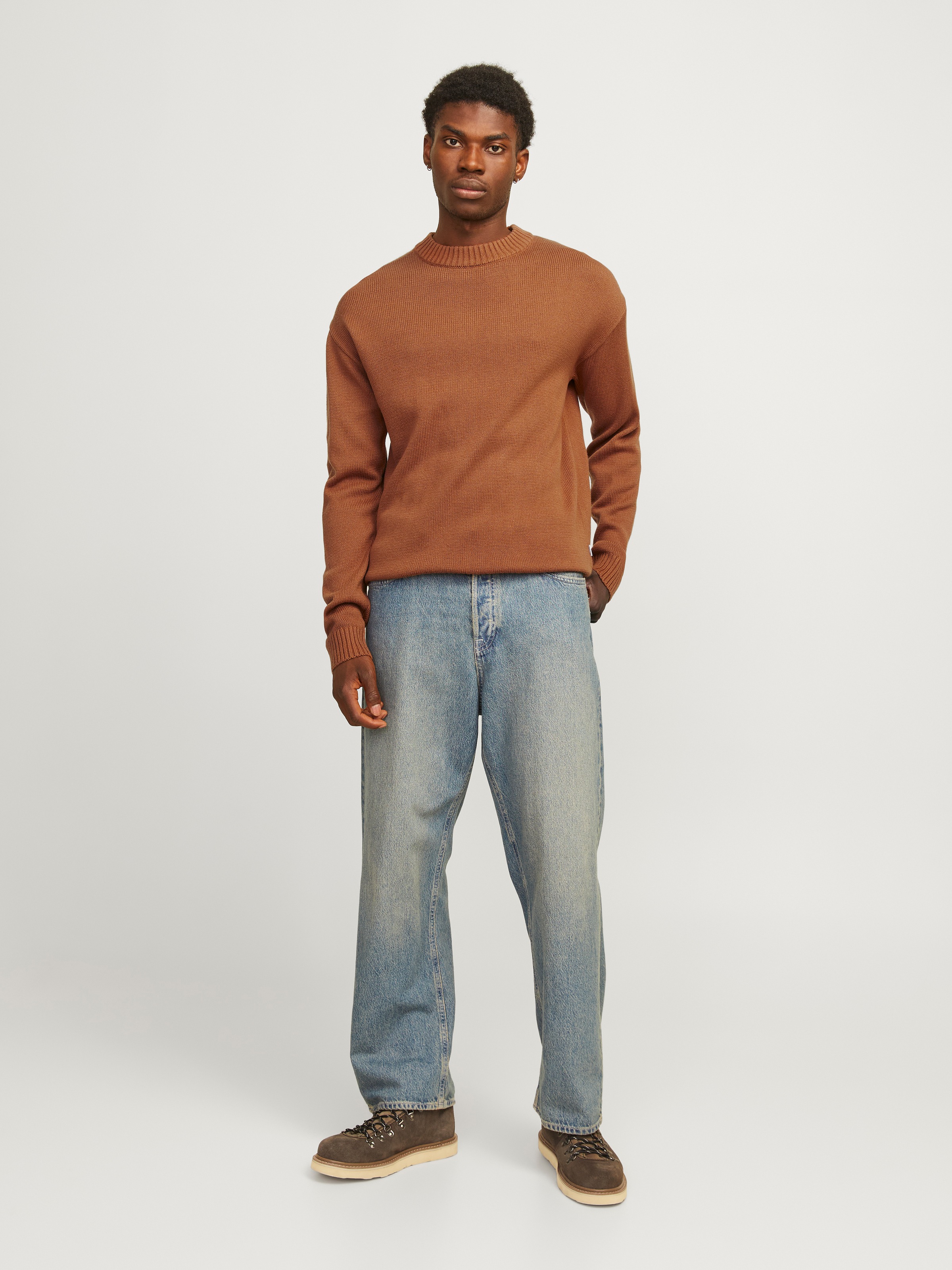 Jack & Jones Rundhalspullover »JJEJACK KNIT CREW NECK SN«
