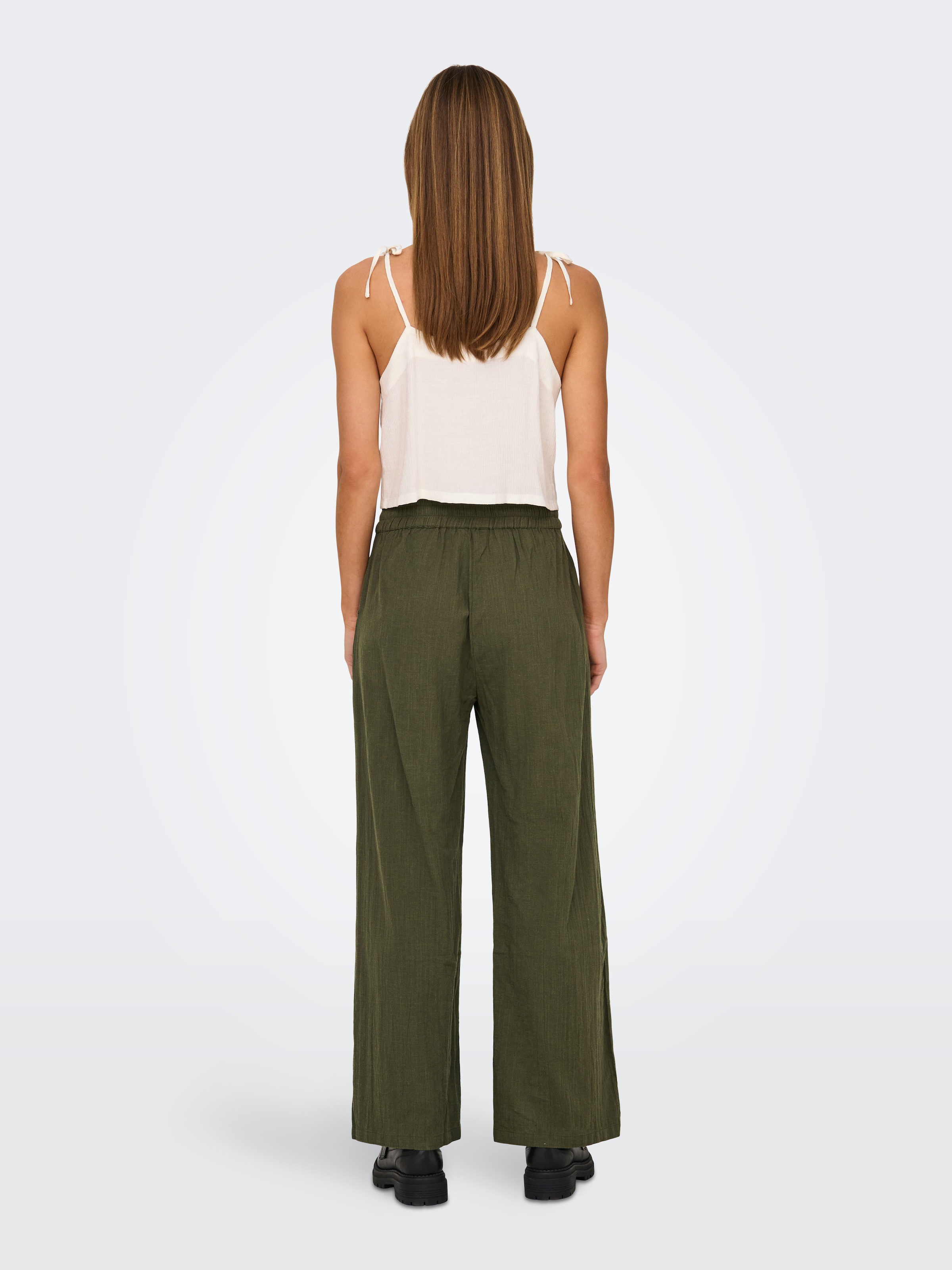 ONLY Schlupfhose »ONLTIZANA COTTON LOOSE PANTS WVN«