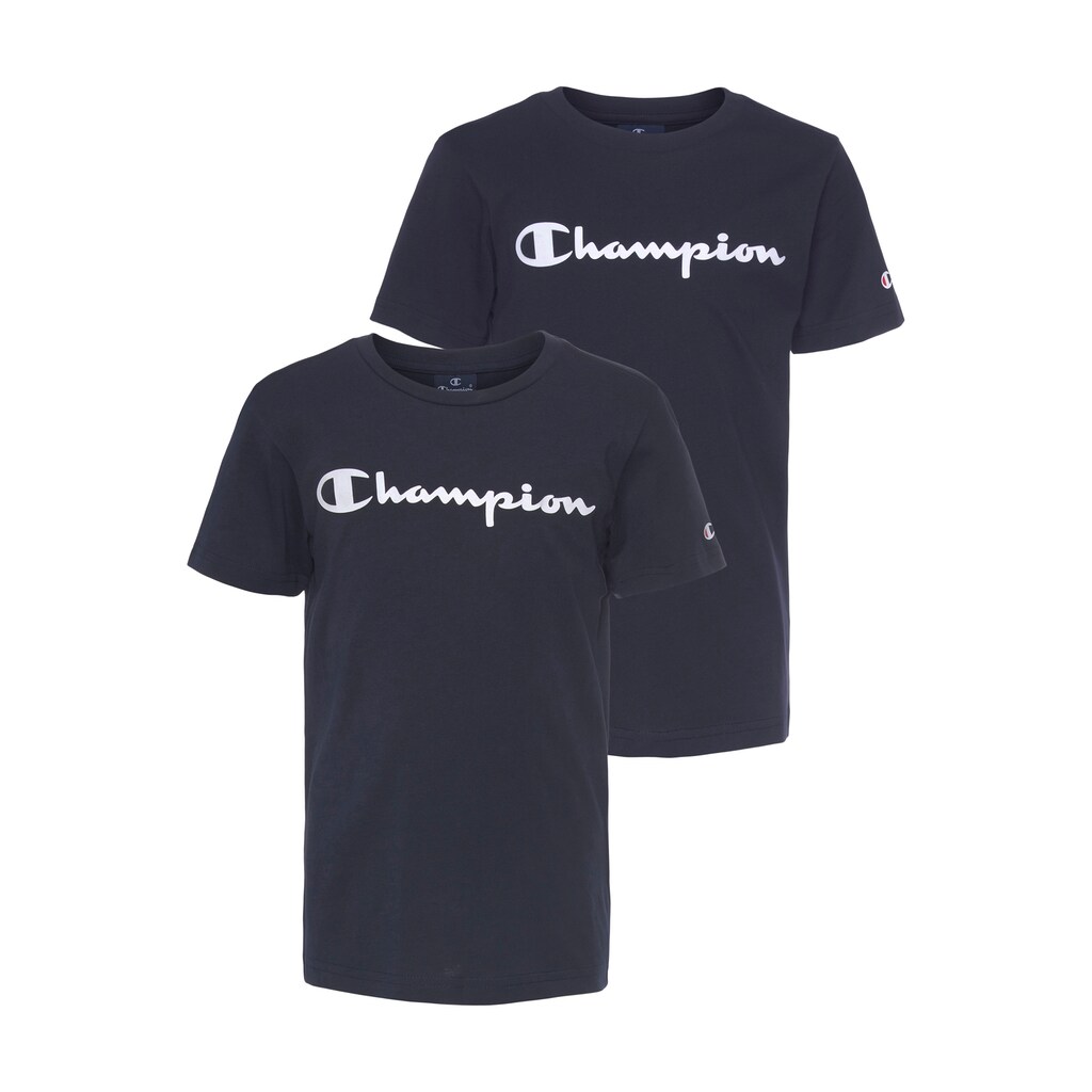 Champion T-Shirt, (Set, 2er-Pack)