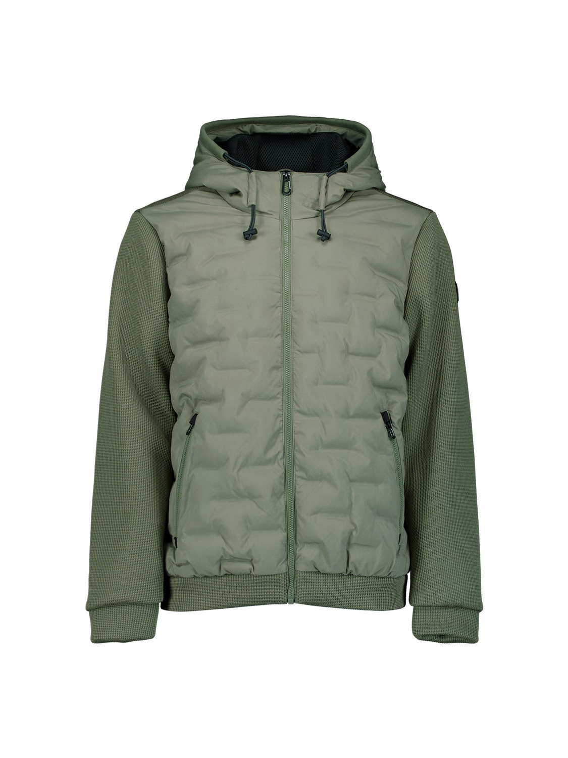 NO EXCESS Steppjacke »No Excess Jacke mit Strickärmeln«