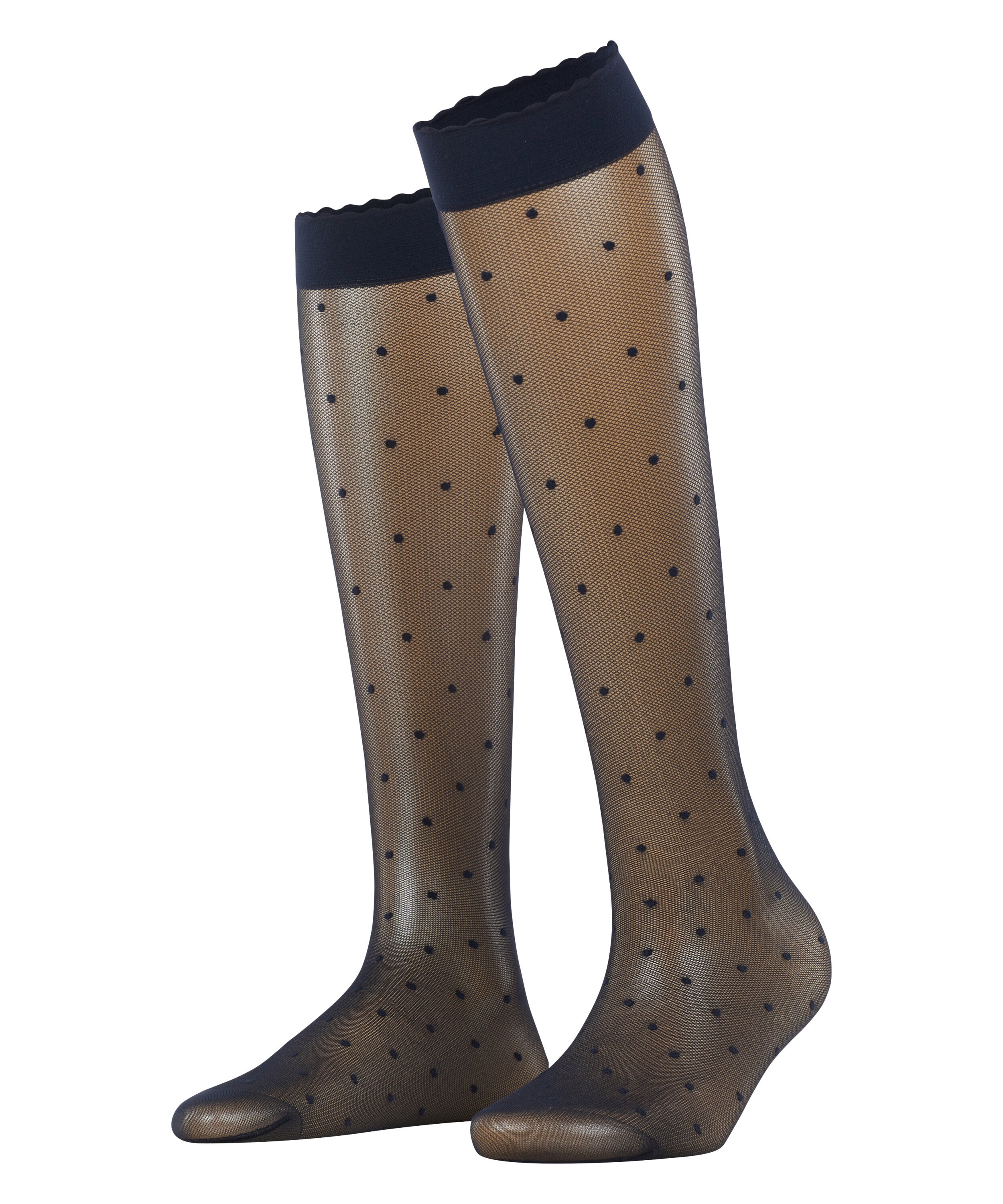 FALKE Kniestrümpfe "Dot" 15 DEN 1 Paar tlg.