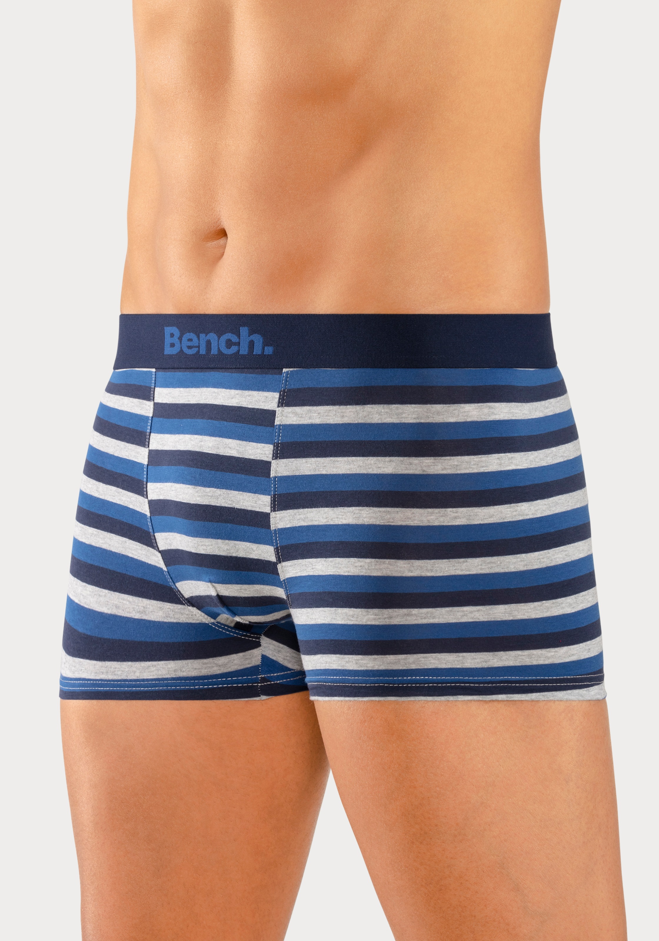 Bench. Boxer »Boxershorts für Herren«, (Packung, 4 St.), Unterhosen aus Baumwoll-Mix