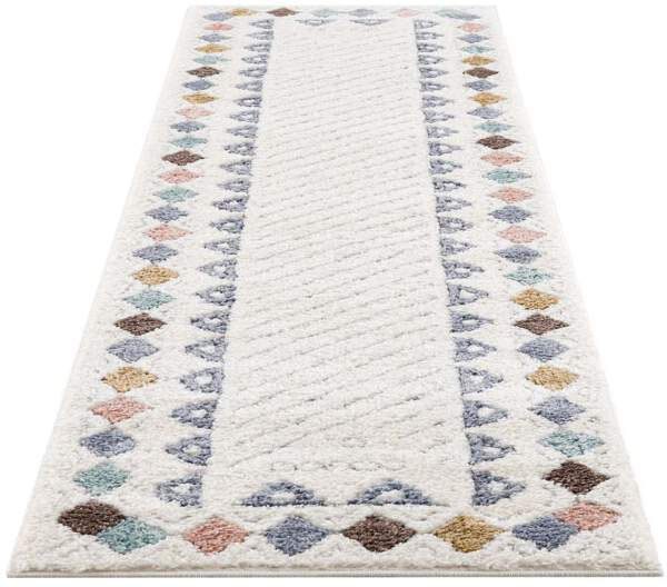 Carpet City Hochflor-Teppich "Focus 3034" rechteckig 20 mm Höhe Läufer, Boh günstig online kaufen