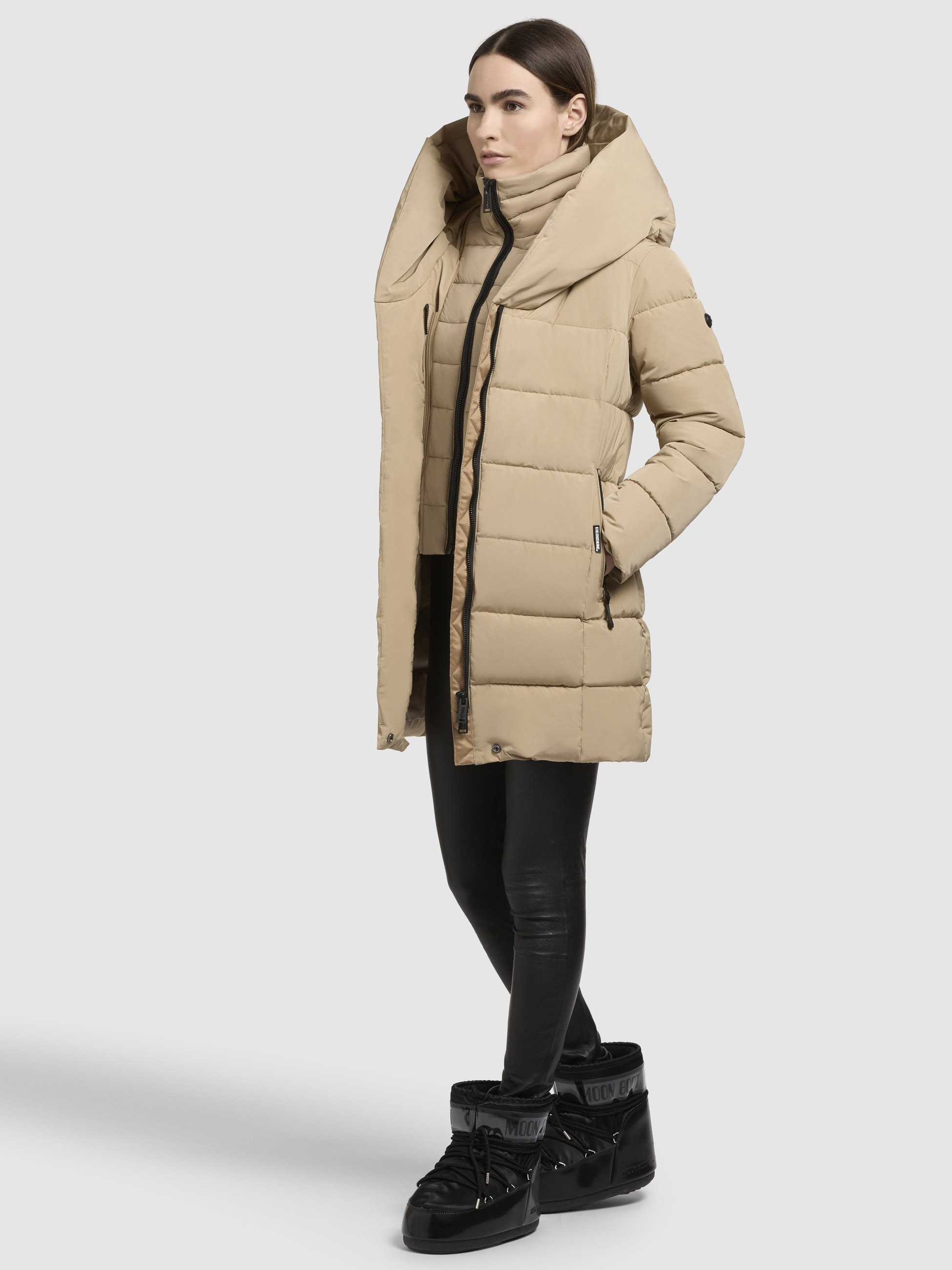 khujo Steppjacke »TENX«, mit Kapuze
