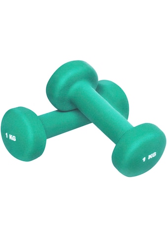 GORILLA SPORTS Gymnastikhantel »2 x 1 kg Vinyl fitnes...