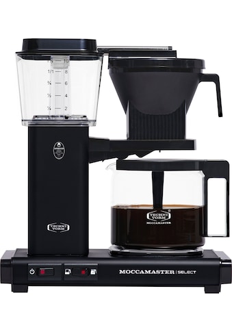 Moccamaster Filterkaffeemaschine »KBG Select matt black«, 1,25 l Kaffeekanne,... kaufen
