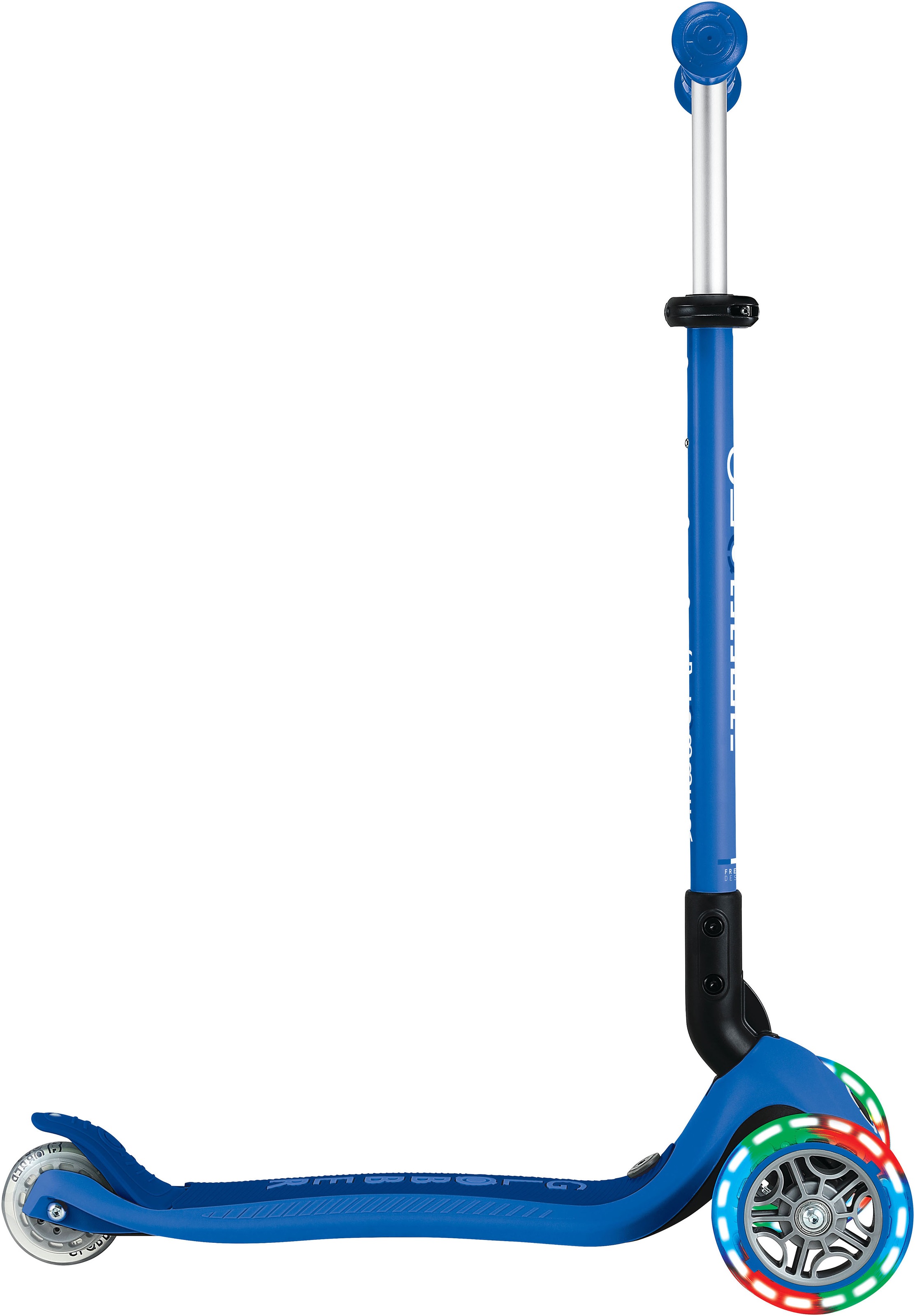 Globber Tretroller »GO-UP ACTIVE LIGHTS mit Leuchtrollen« Dreirad, Laufrad und Scooter
