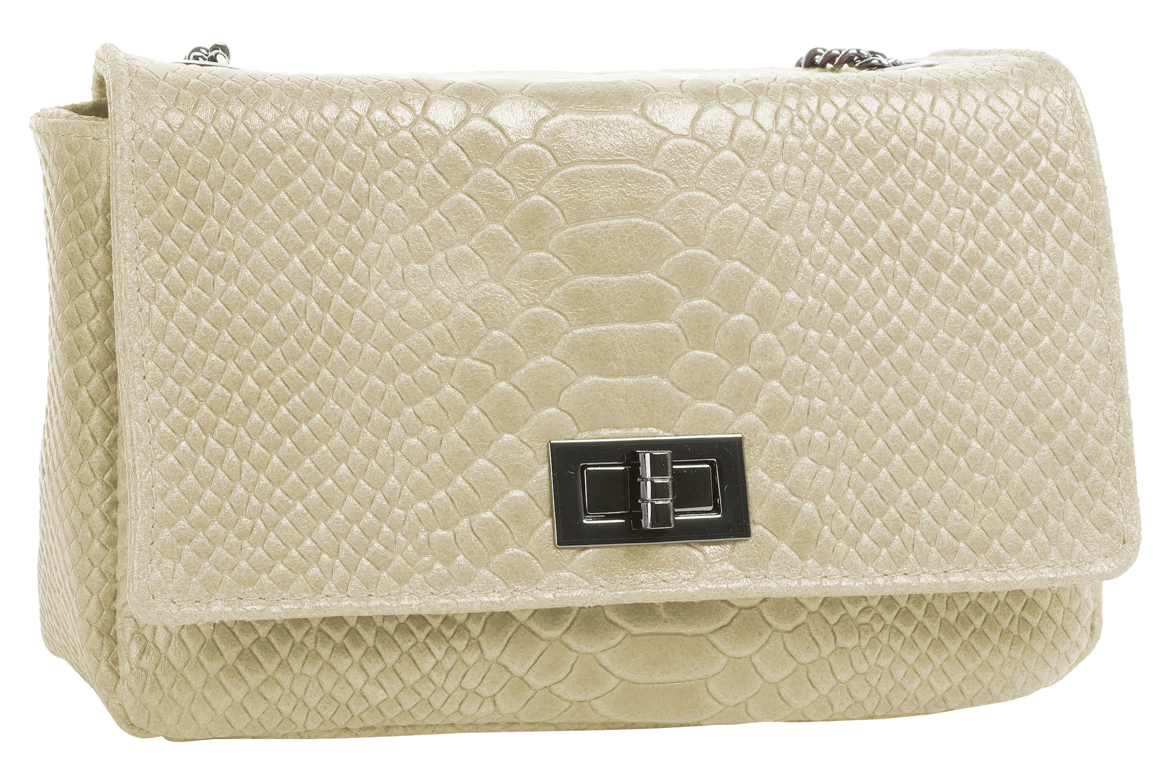 Cluty Umhängetasche echt Leder, Made in Italy