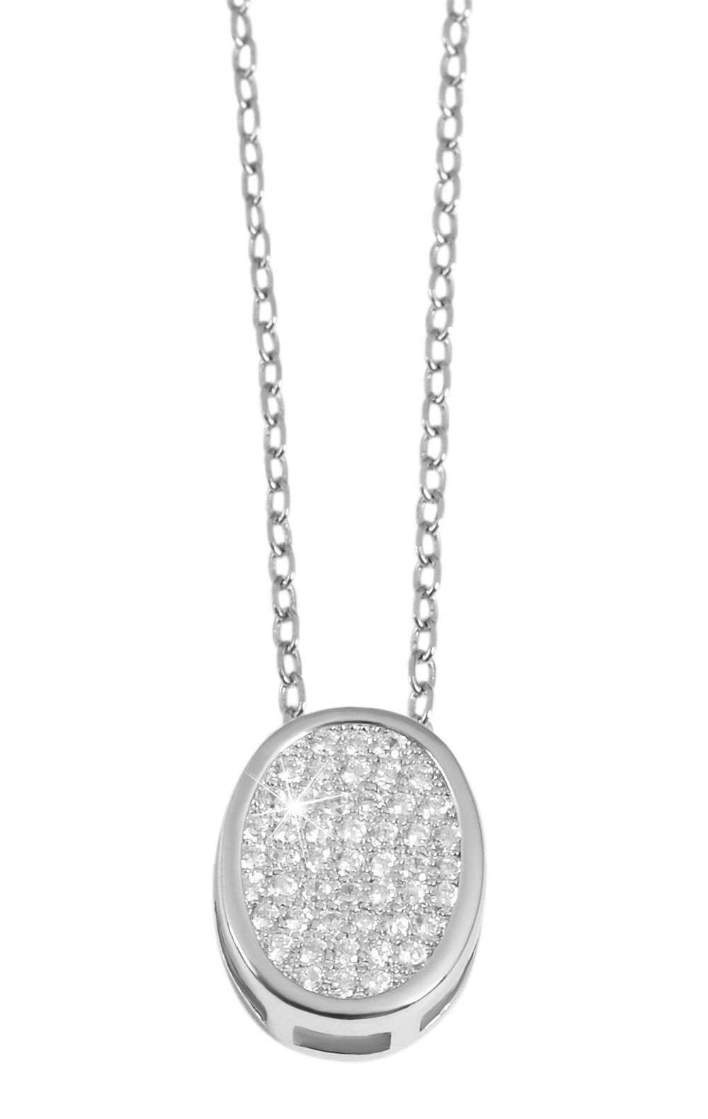 Kette ohne Anhänger ADELIA´S "Damen Halskette mit Anhänger – aus 925 Silber", silber, Halsketten, Damen, 42cm, Silber 925 (Sterlingsilber), Eine schöne Geschenkidee für jeden Anlass