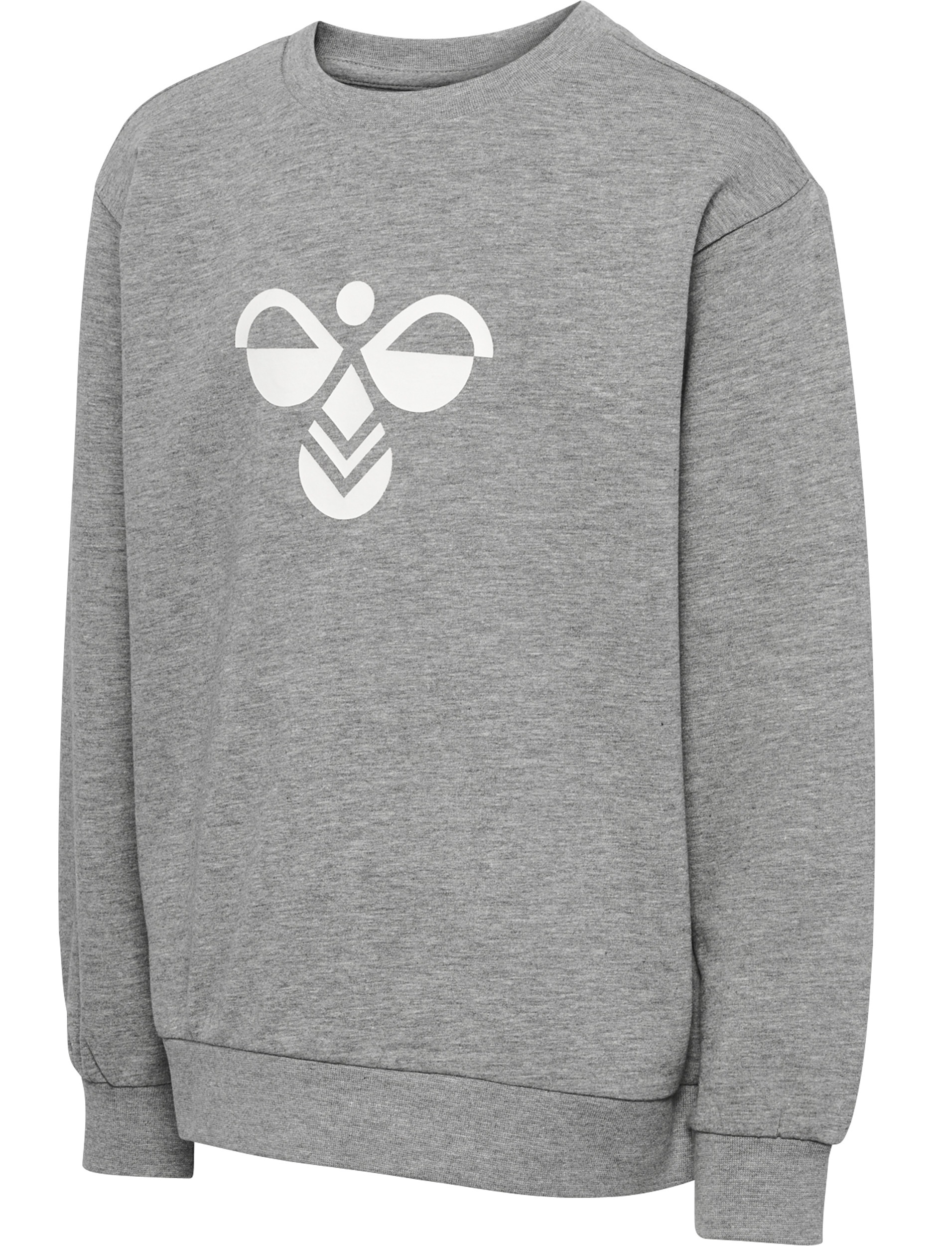 hummel Sweatshirt »HMLJR REG TUKAS SWEATSHIRT«, sportlicher Stil, mit Logo-Druck und seitlichen Winkeln
