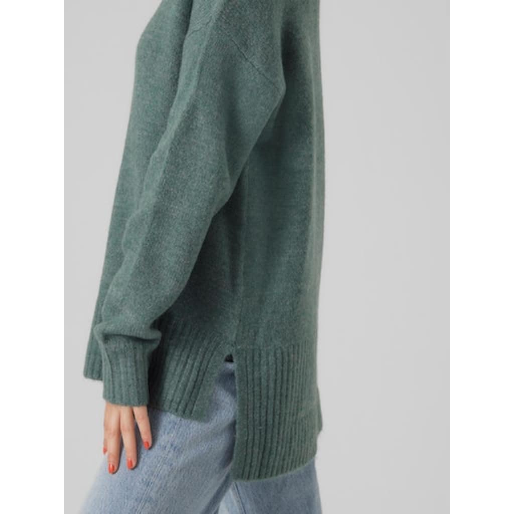 Vero Moda Stehkragenpullover »VMLEFILE OVERSIZE BOXY BLOUSE GA NOOS«