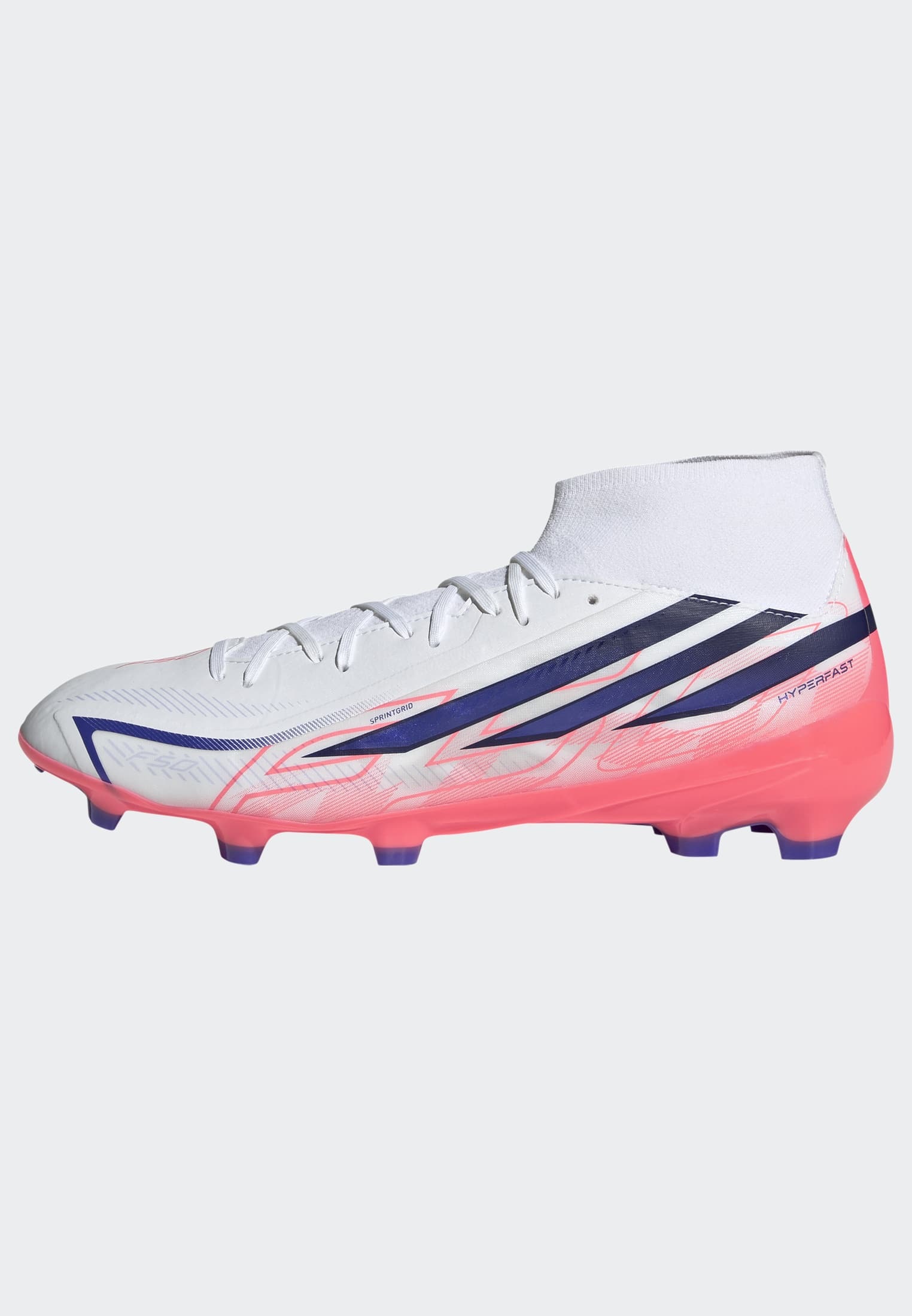 adidas Performance Fußballschuh »F50 HYPERFAST LEAGUE , MITTELHOCH, FESTE BÖDEN«  für Rasen und feste Böden, gespielt bei der Weltmeisterschaft 2026