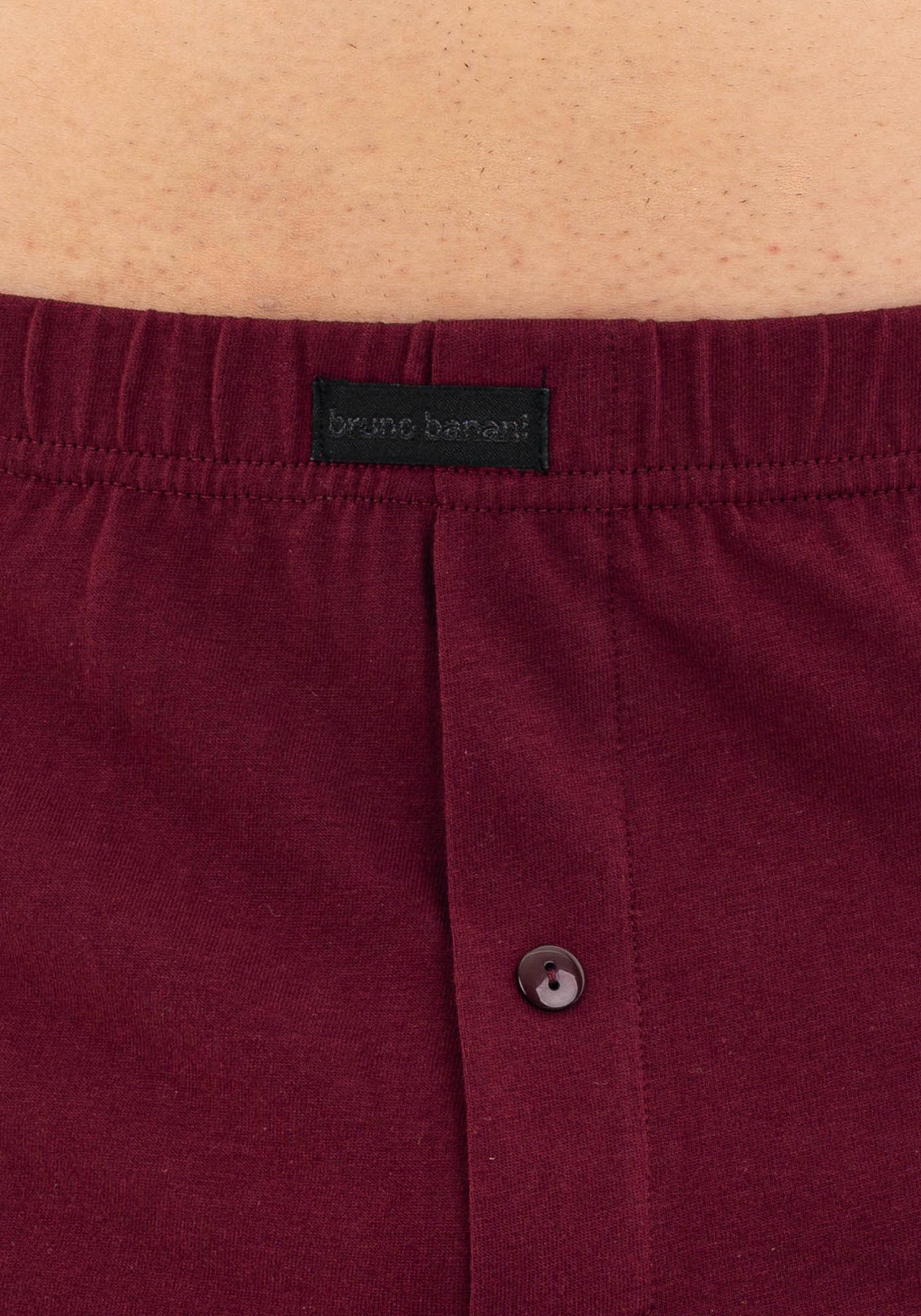 Bruno Banani Weiter Boxer »Loose Fit«, (2er Pack), mit Knopfleiste