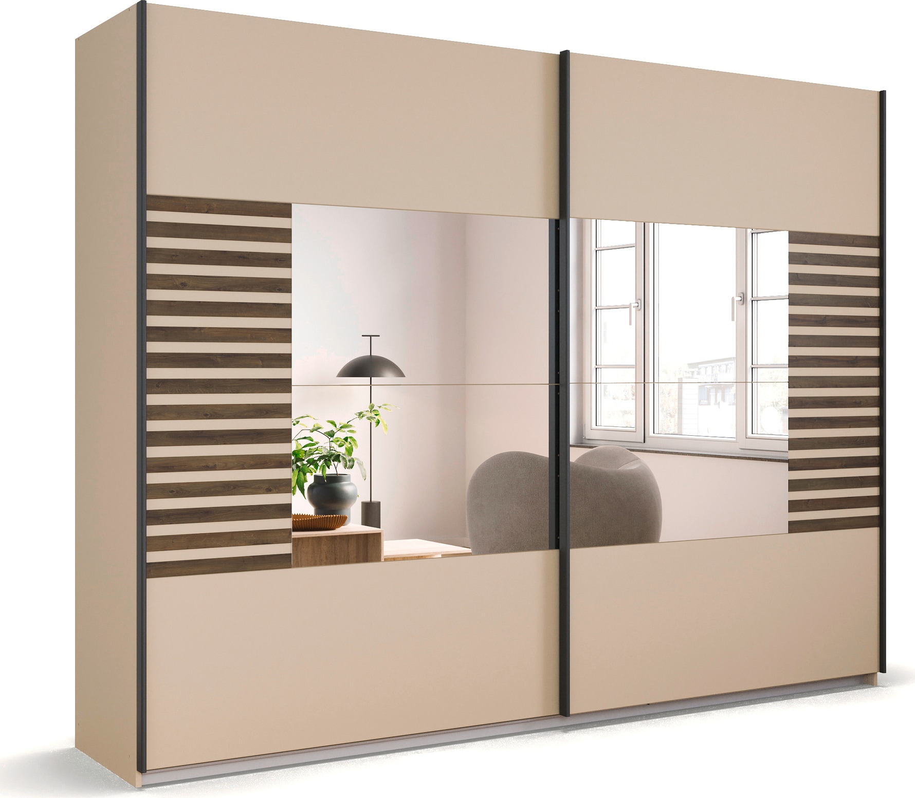 rauch Schwebetürenschrank "Kleiderschrank Schrank Garderobe Schlafzimmersch günstig online kaufen