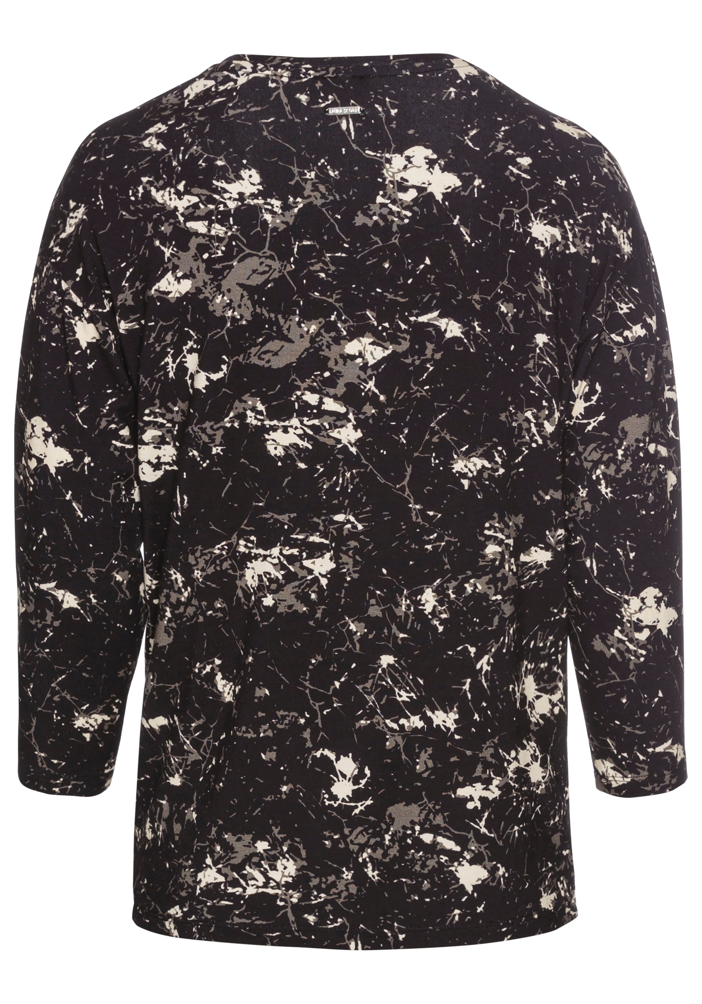 Laura Scott 3/4-Arm-Shirt, mit Allover-Print