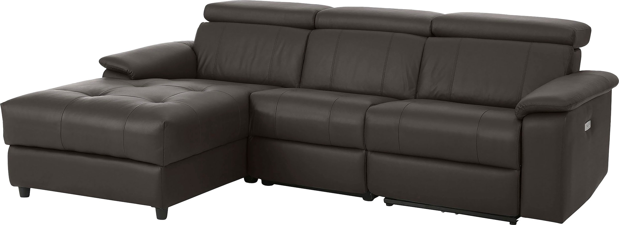 Thumbnail - Home affaire "Binado, L-Form," mit manueller oder elektrischer Relaxfunktion mit USB-Anschluss