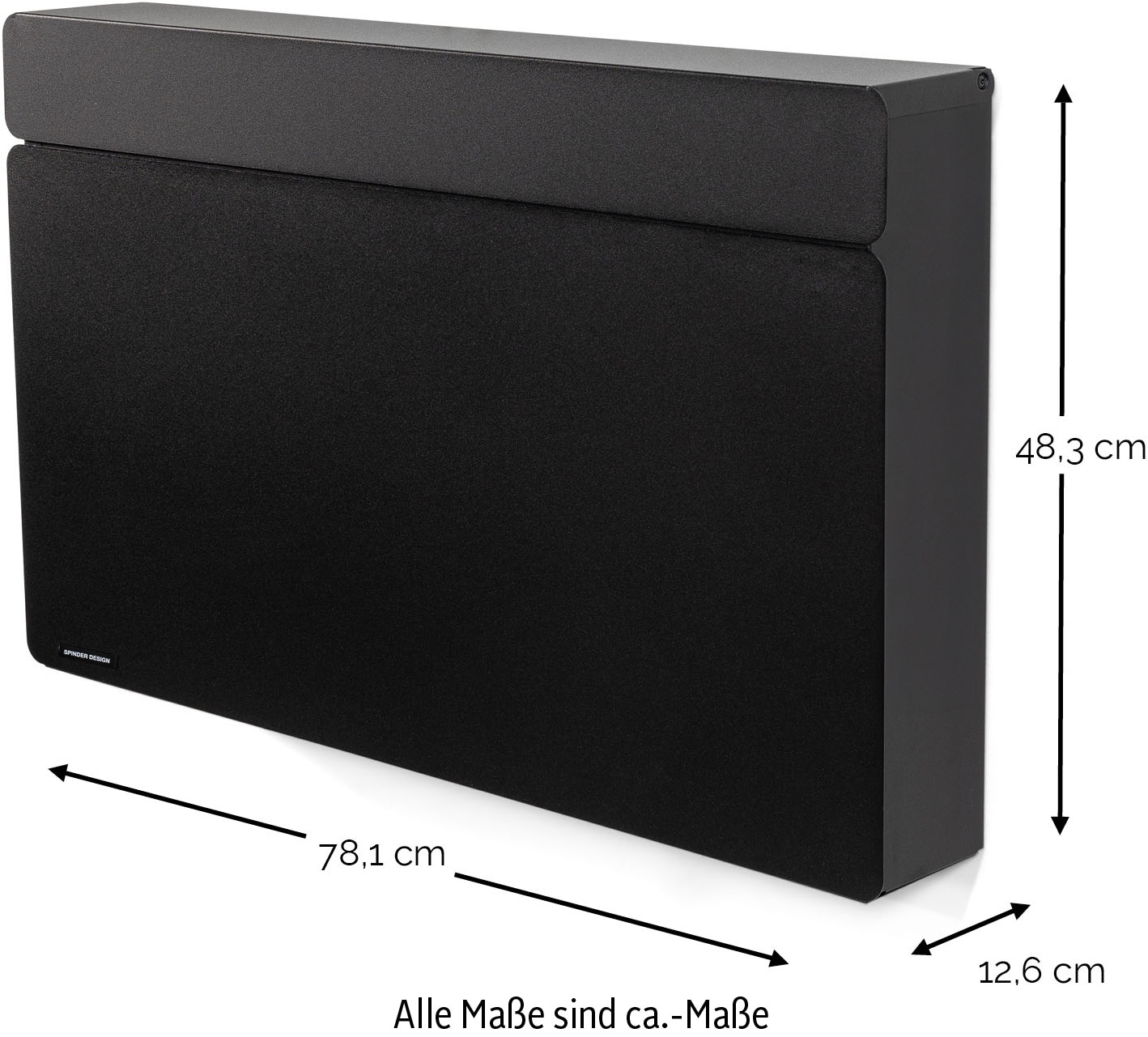 Spinder Design Schuhschrank »LUIGI«, Stahlschuhschrank mit Fach