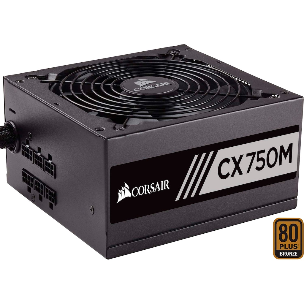 Corsair PC-Netzteil »Corsair CX750M PC-Netzteil«, (1 St.)