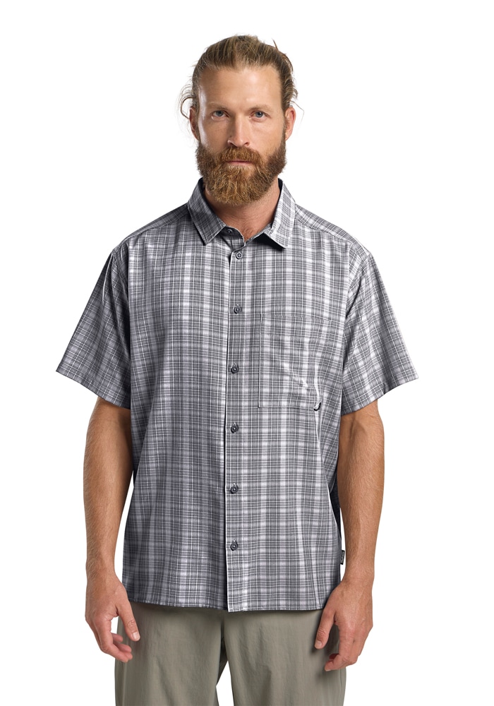 Jack Wolfskin Funktionshemd "MESETA SHIRT M" mit zwei Brusttaschen, schnell trocknend, atmungsaktiv