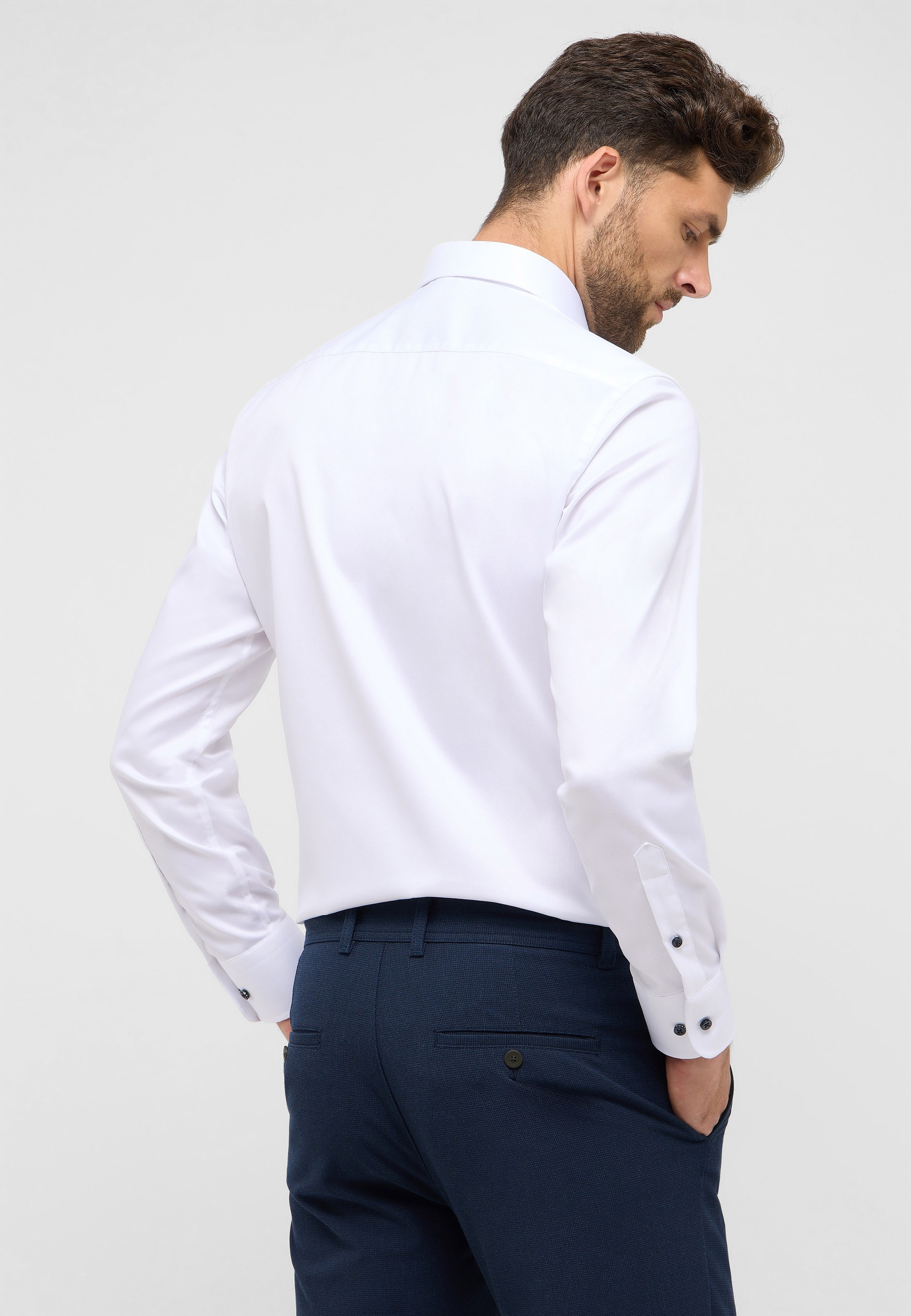 Eterna Langarmhemd »MODERN FIT«, NON IRON (bügelfrei)