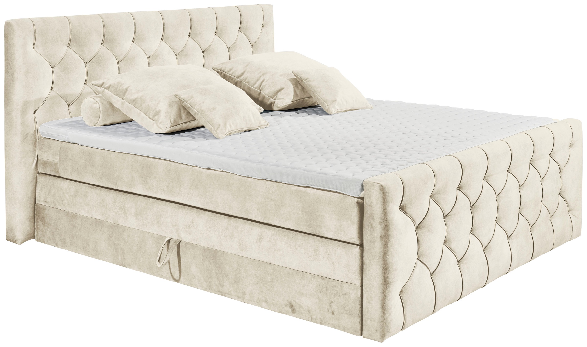 ED EXCITING DESIGN Boxspringbett ""Cashfield" Topseller inkl. zwei Bettkäst günstig online kaufen