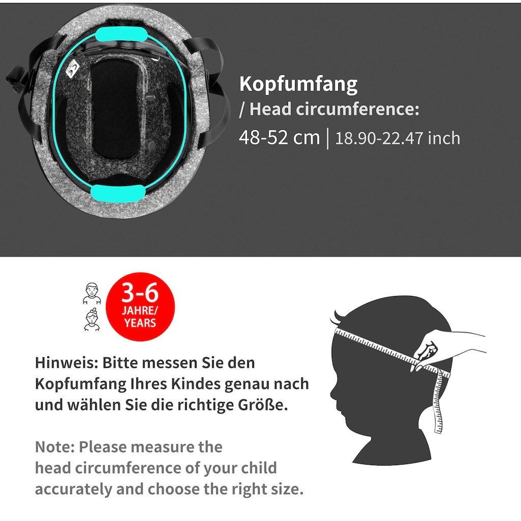 PROMETHEUS BICYCLES Kinderfahrradhelm »Fahrradhelm für Kinder«