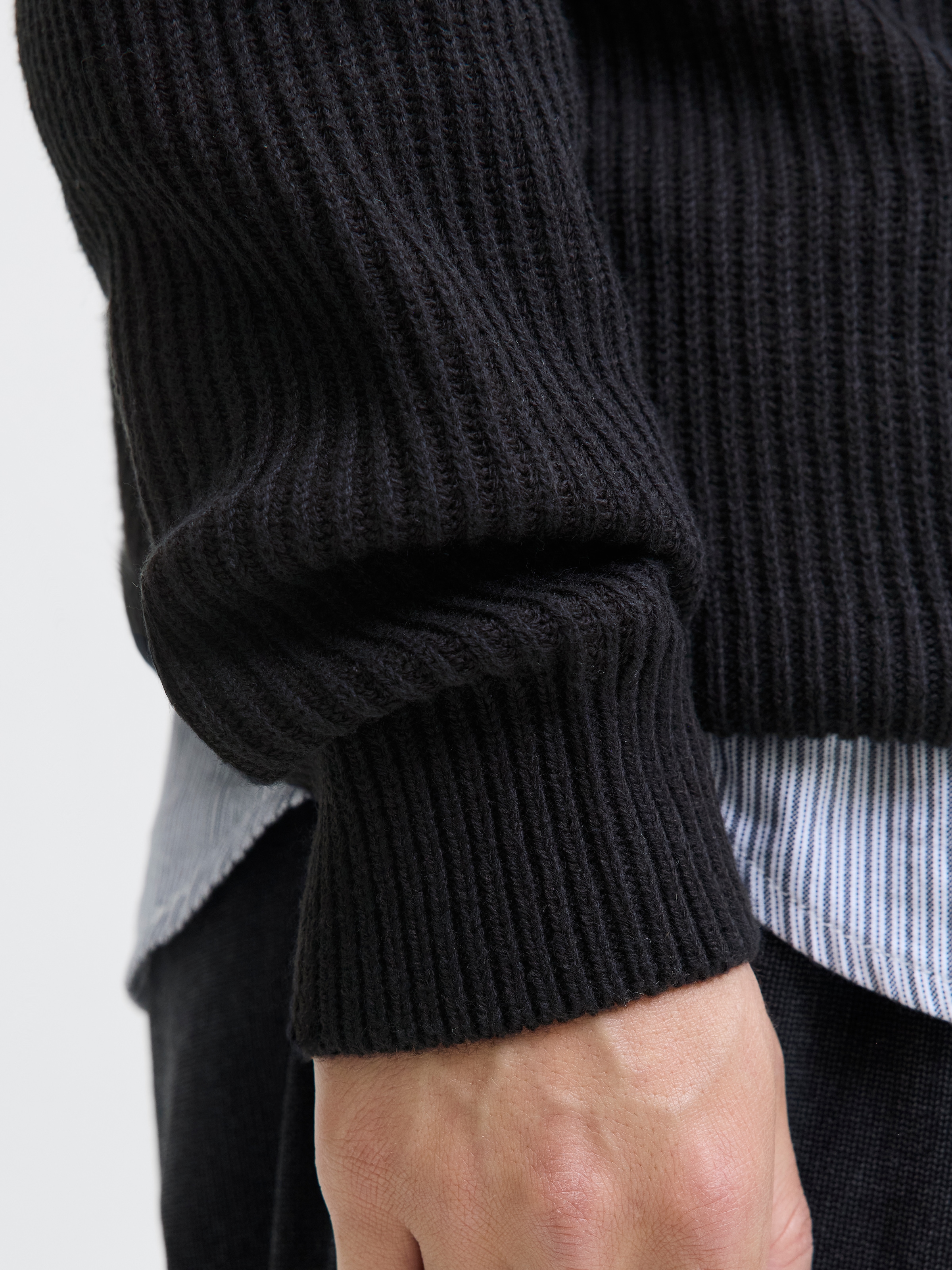 Jack & Jones Troyer »JJPANNEL KNIT HALF ZIP AW25«